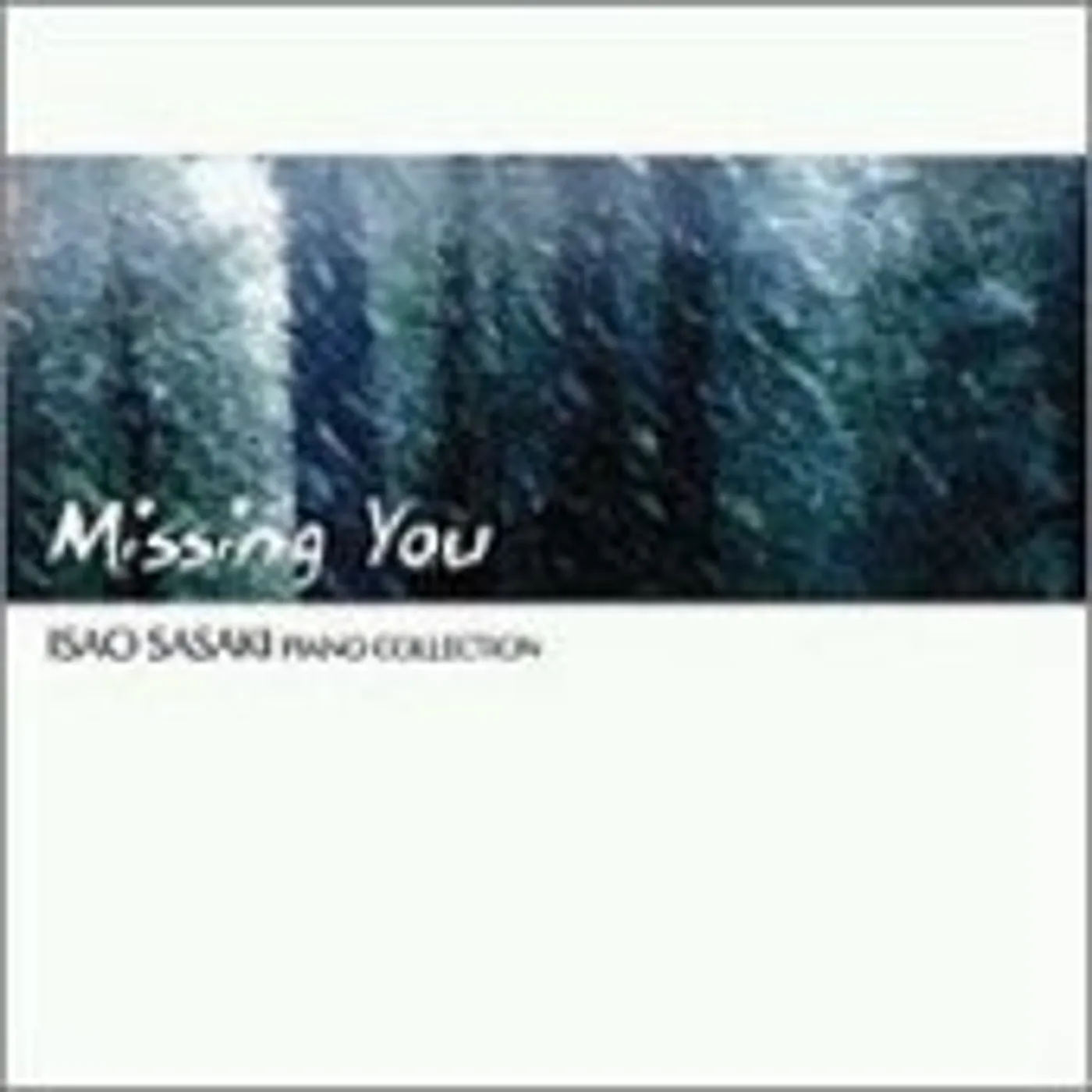 Isao Sasaki MISSING YOU CD
