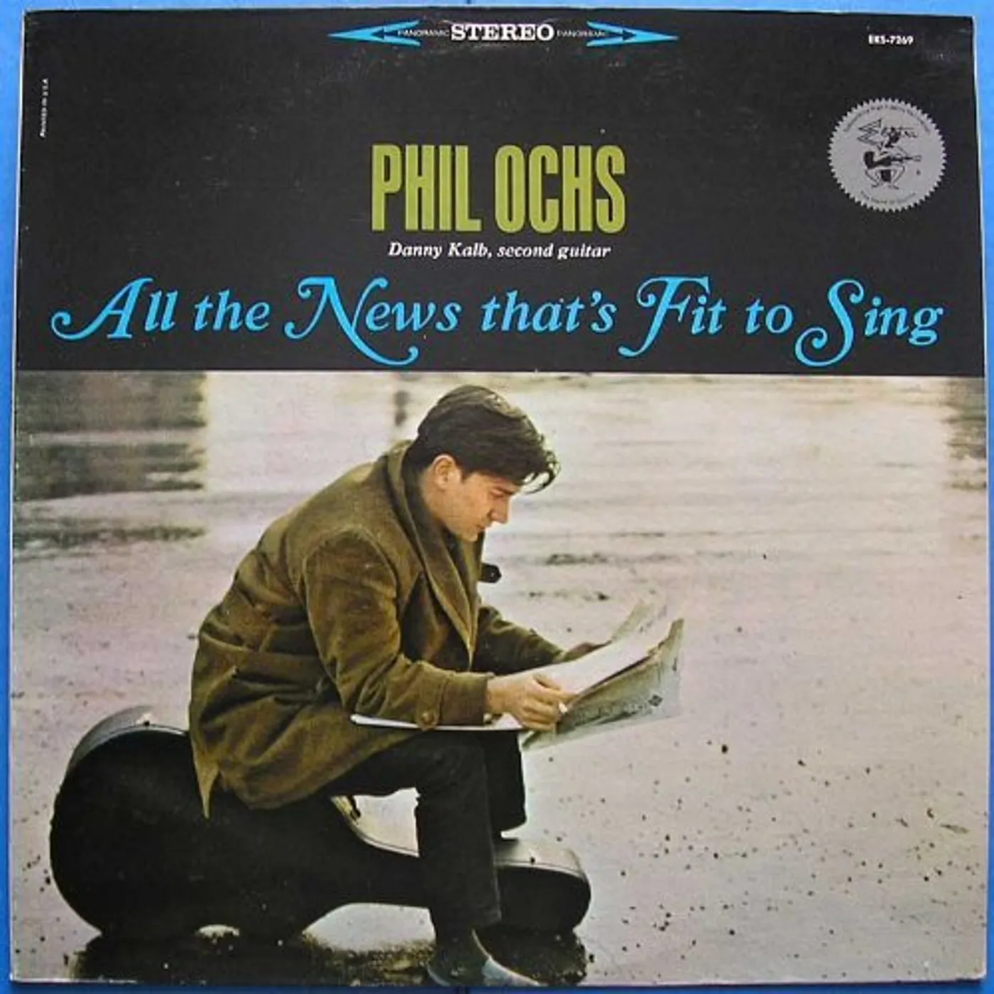 Phil Ochs ALL THE NEWS THATS FIT TO SING Vinyl Record