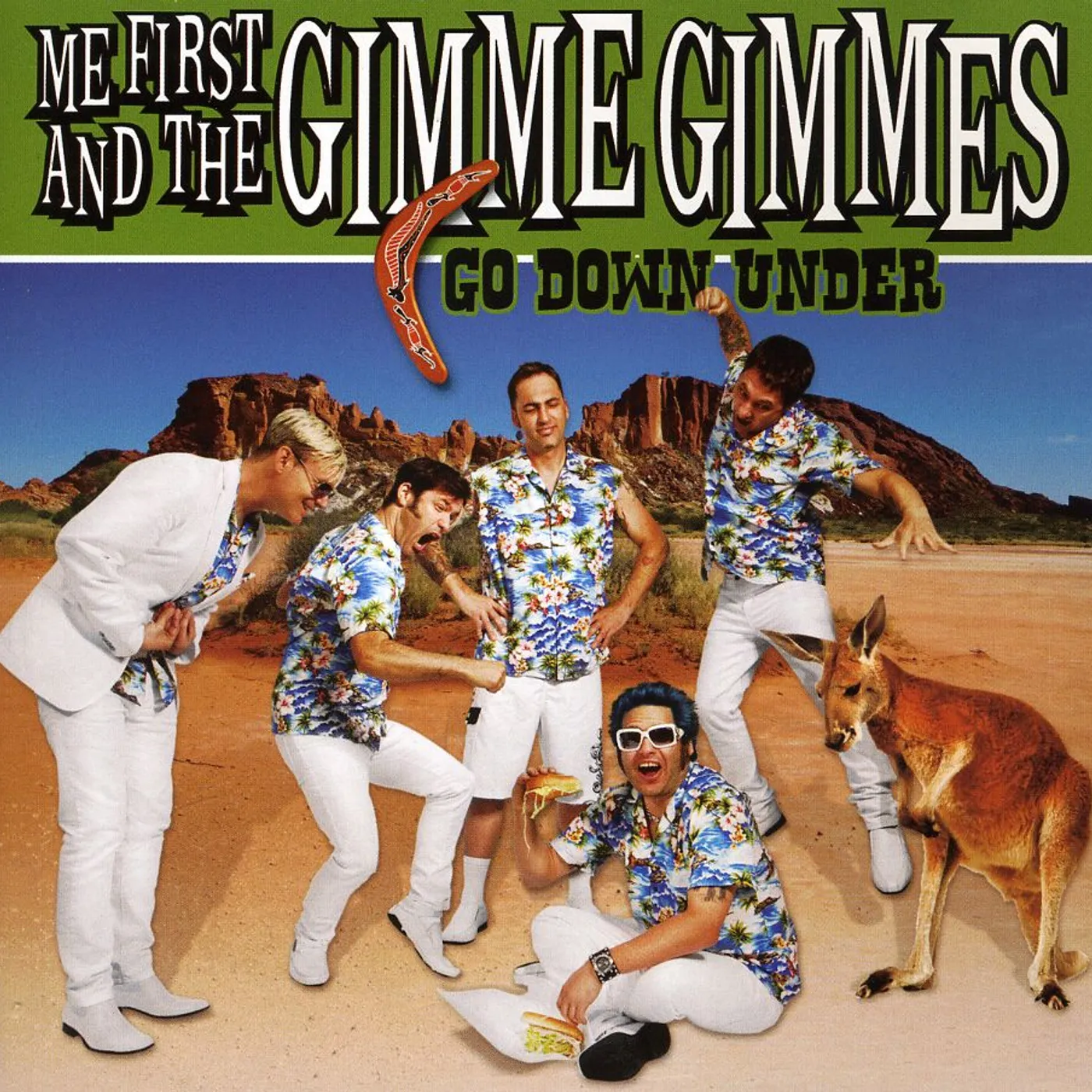 Me First and the Gimme Gimmes GO DOWN UNDER CD