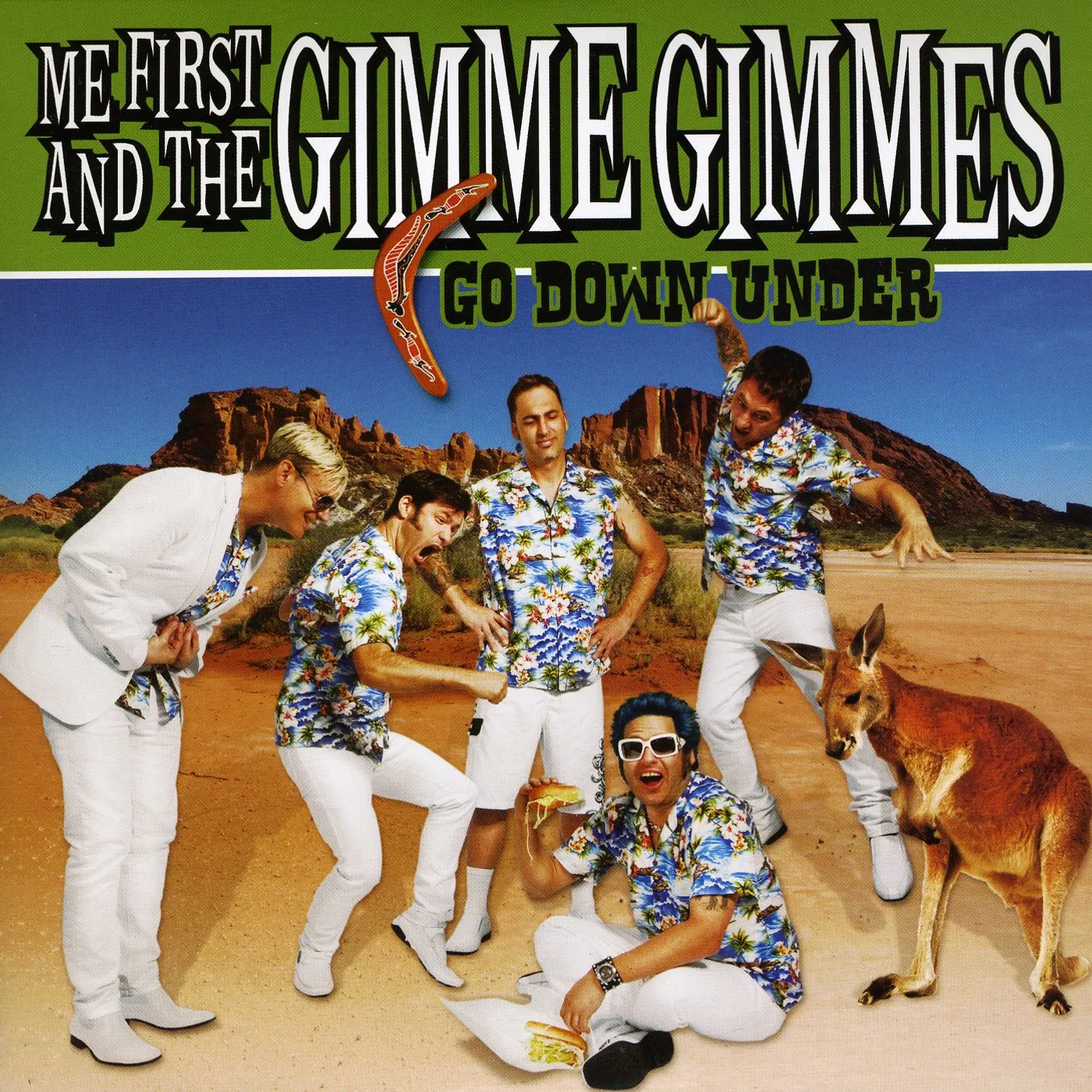 Me First and the Gimme Gimmes Go Down Under Vinyl Record
