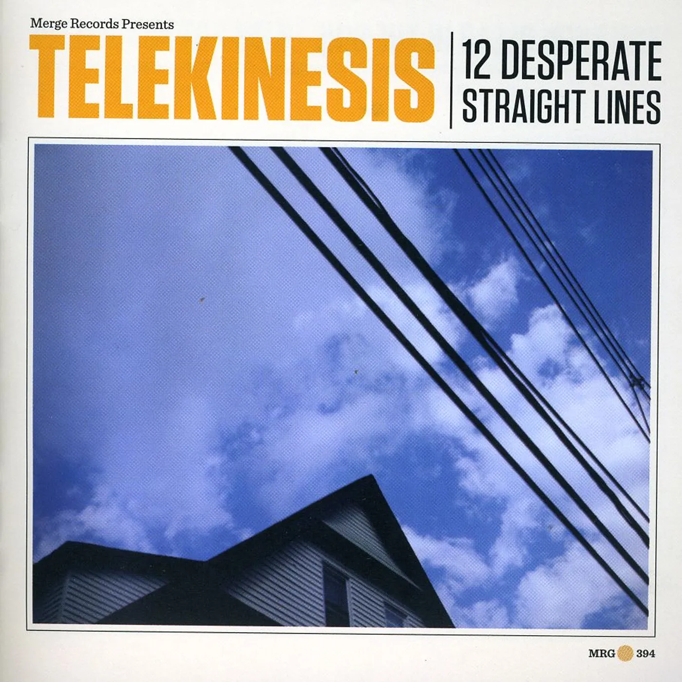 Telekinesis 12 DESPERATE STRAIGHT LINES CD