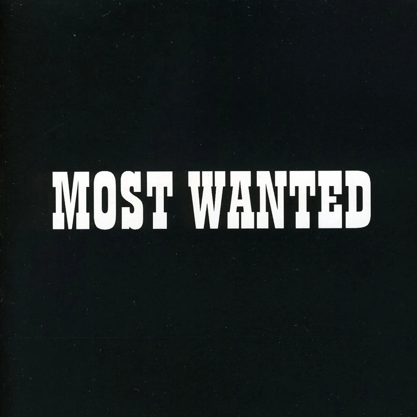 MOST WANTED CD