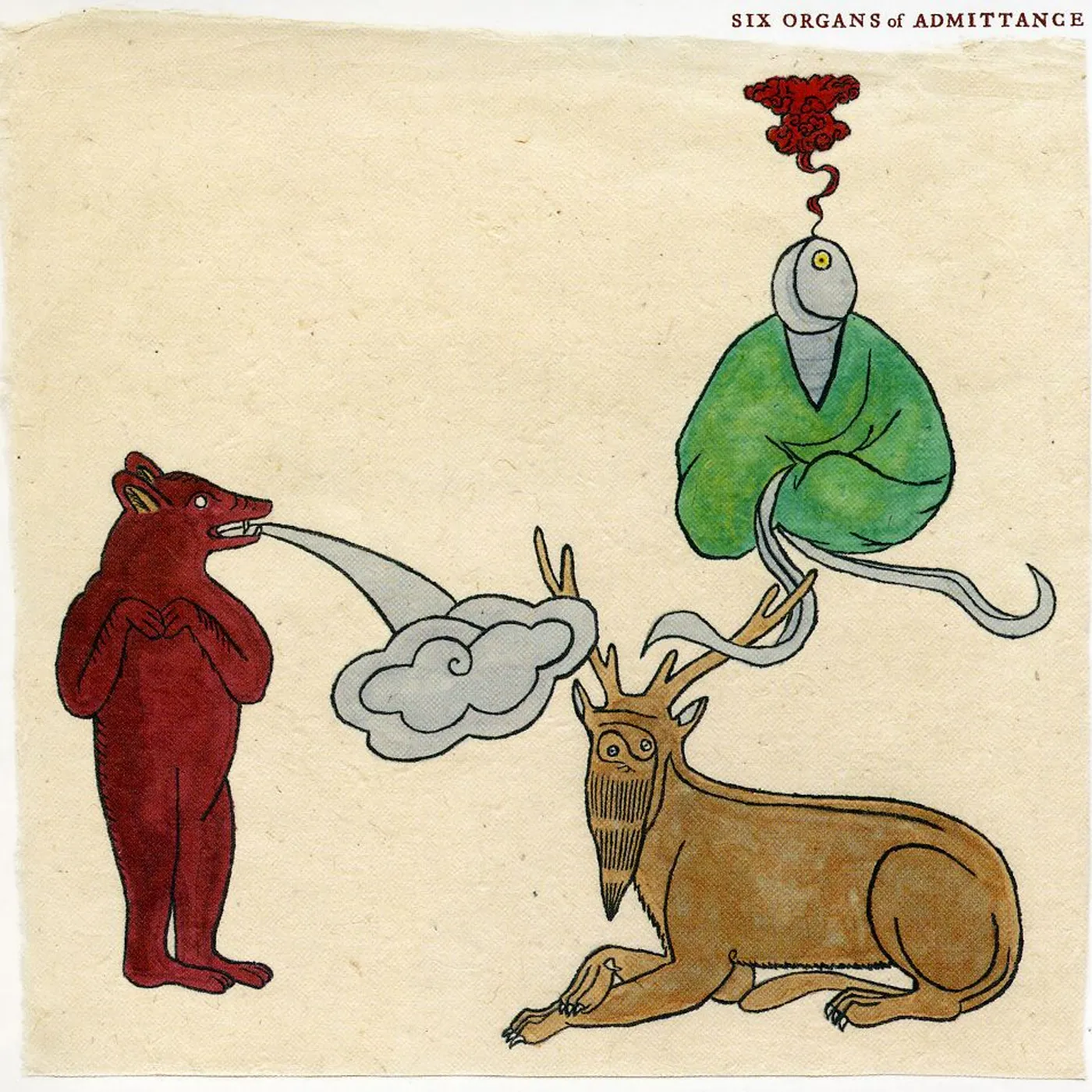 Six Organs Of Admittance ASLEEP ON THE FLOODPLAIN CD