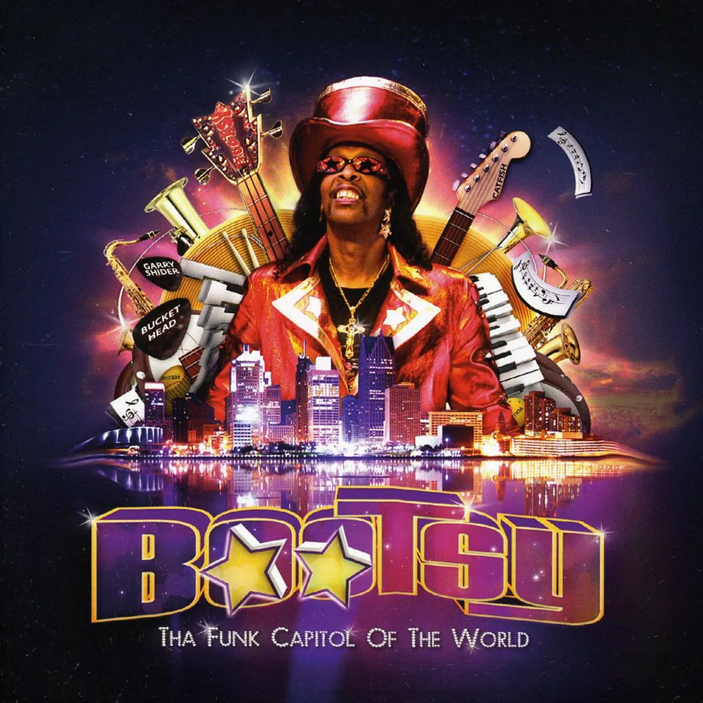 Bootsy Collins THA FUNK CAPITOL OF THE WORLD CD