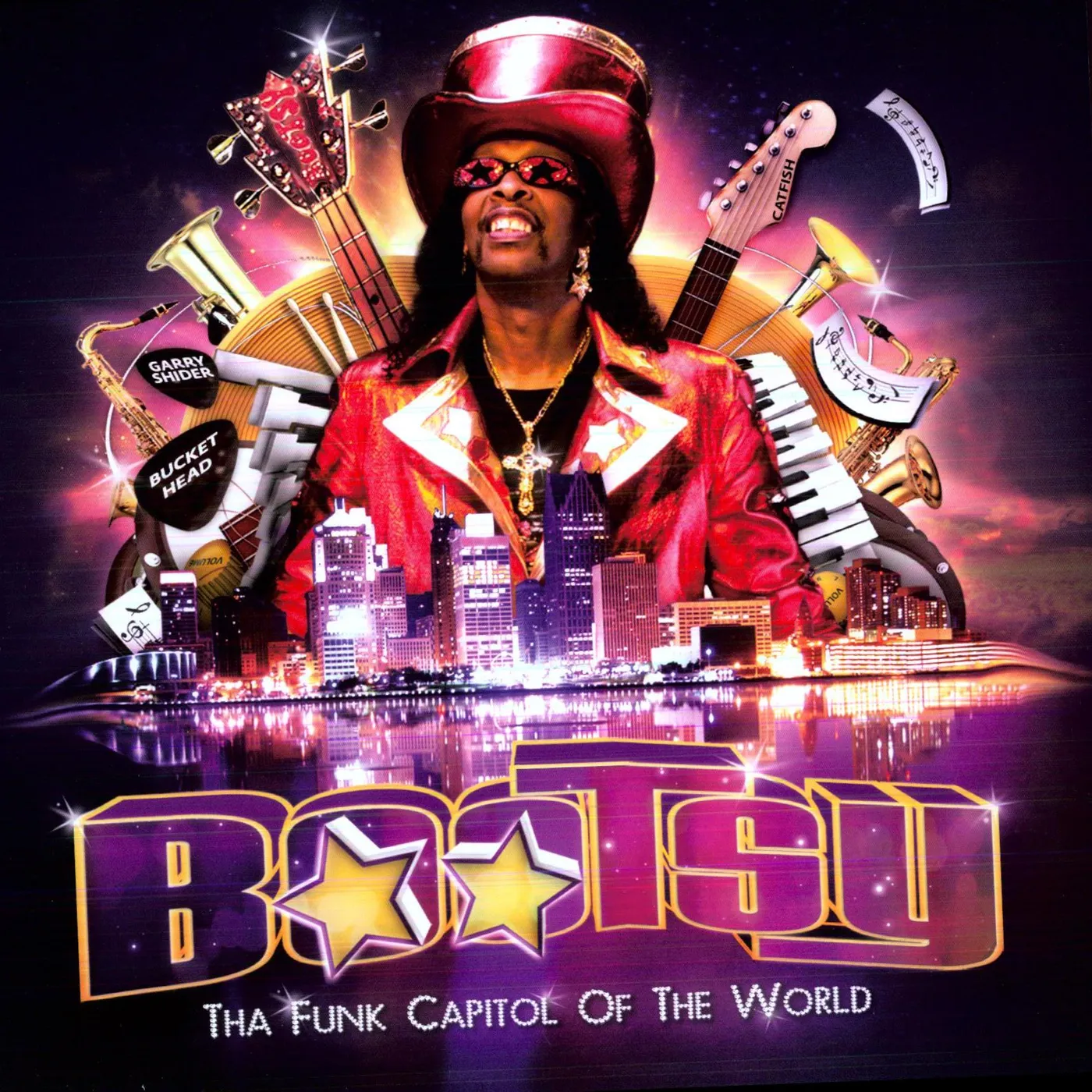 Bootsy Collins Tha Funk Capitol Of The World Vinyl Record