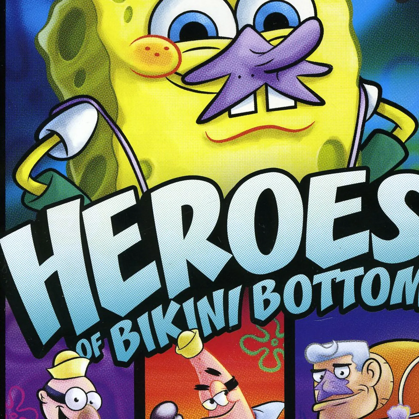 Spongebob Squarepants HEROES OF BIKINI BOTTOM DVD