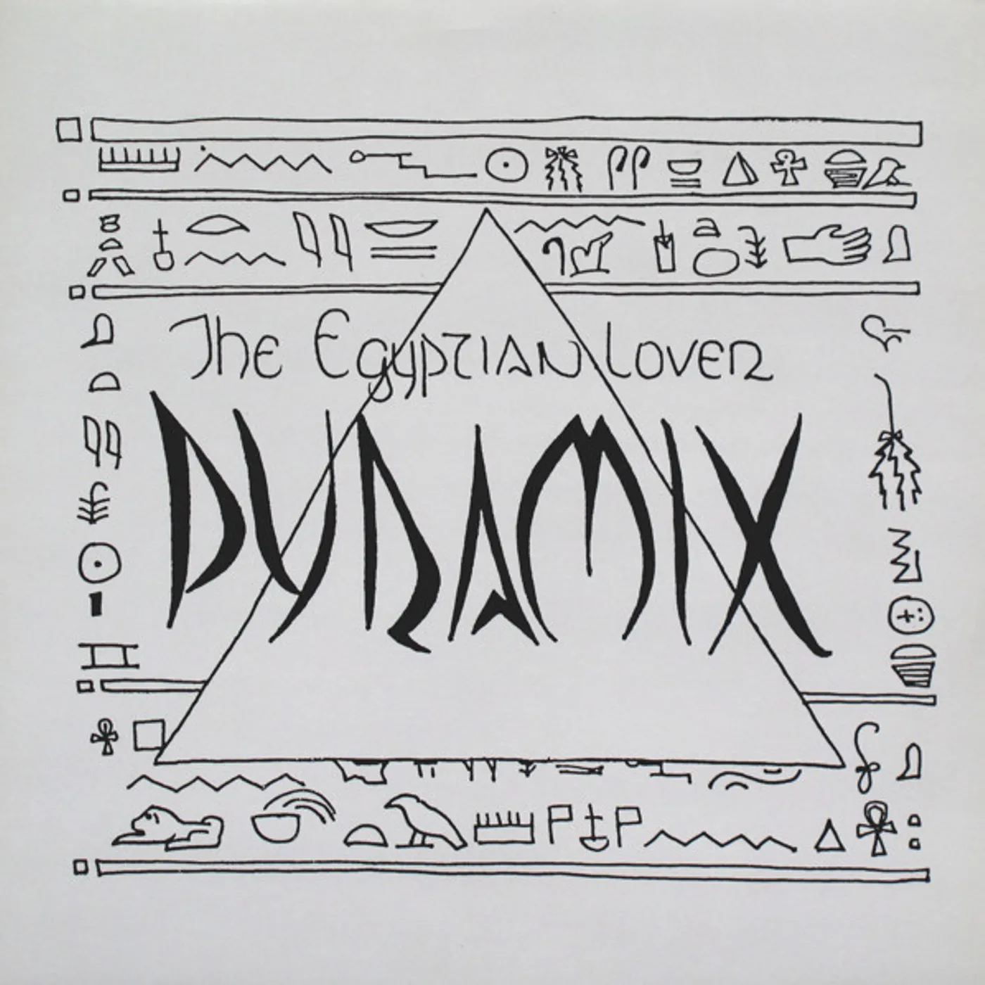 Egyptian Lover DANCE / I PYRAMIX Vinyl Record