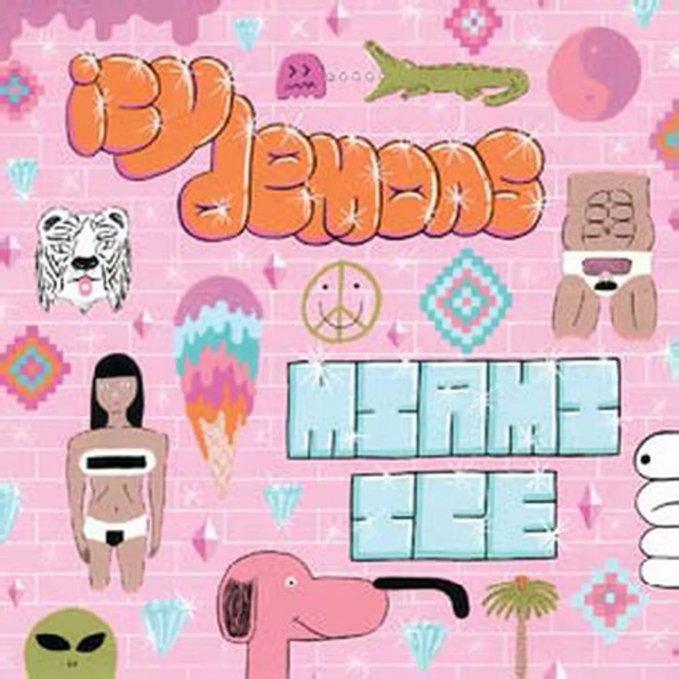 Icy Demons Miami Ice Vinyl Record