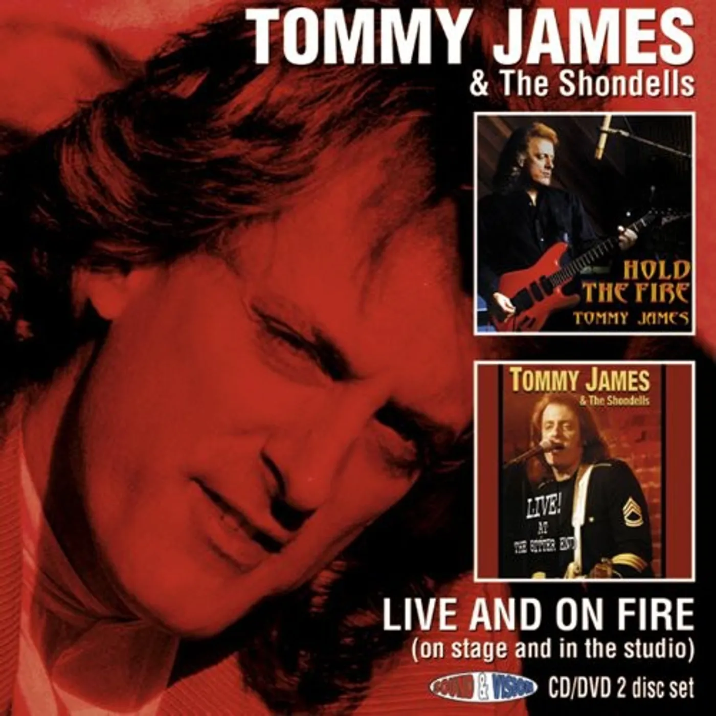 Tommy James & The Shondells LIVE & ON FIRE (+DVD) CD