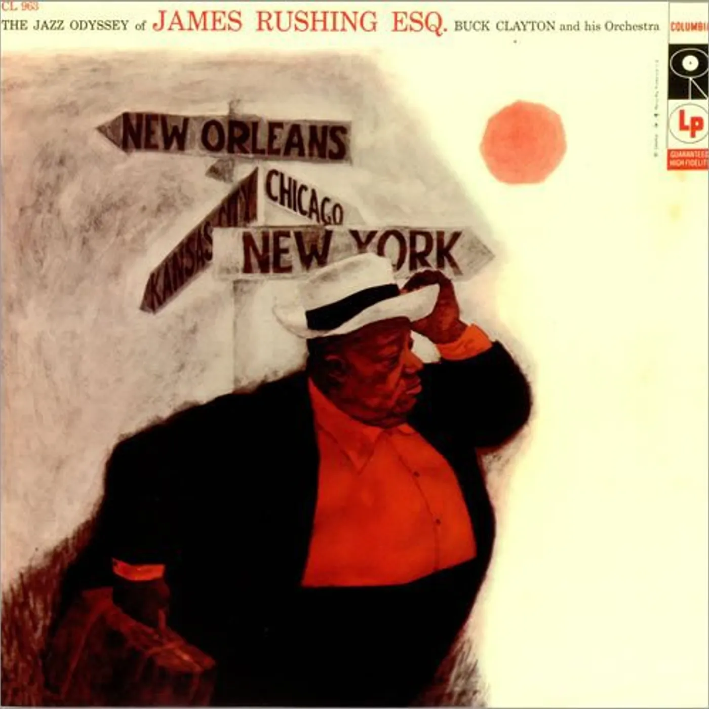 Jimmy Rushing JAZZ ODYSSEY OF JAMES RUSHING ESQ Vinyl Record