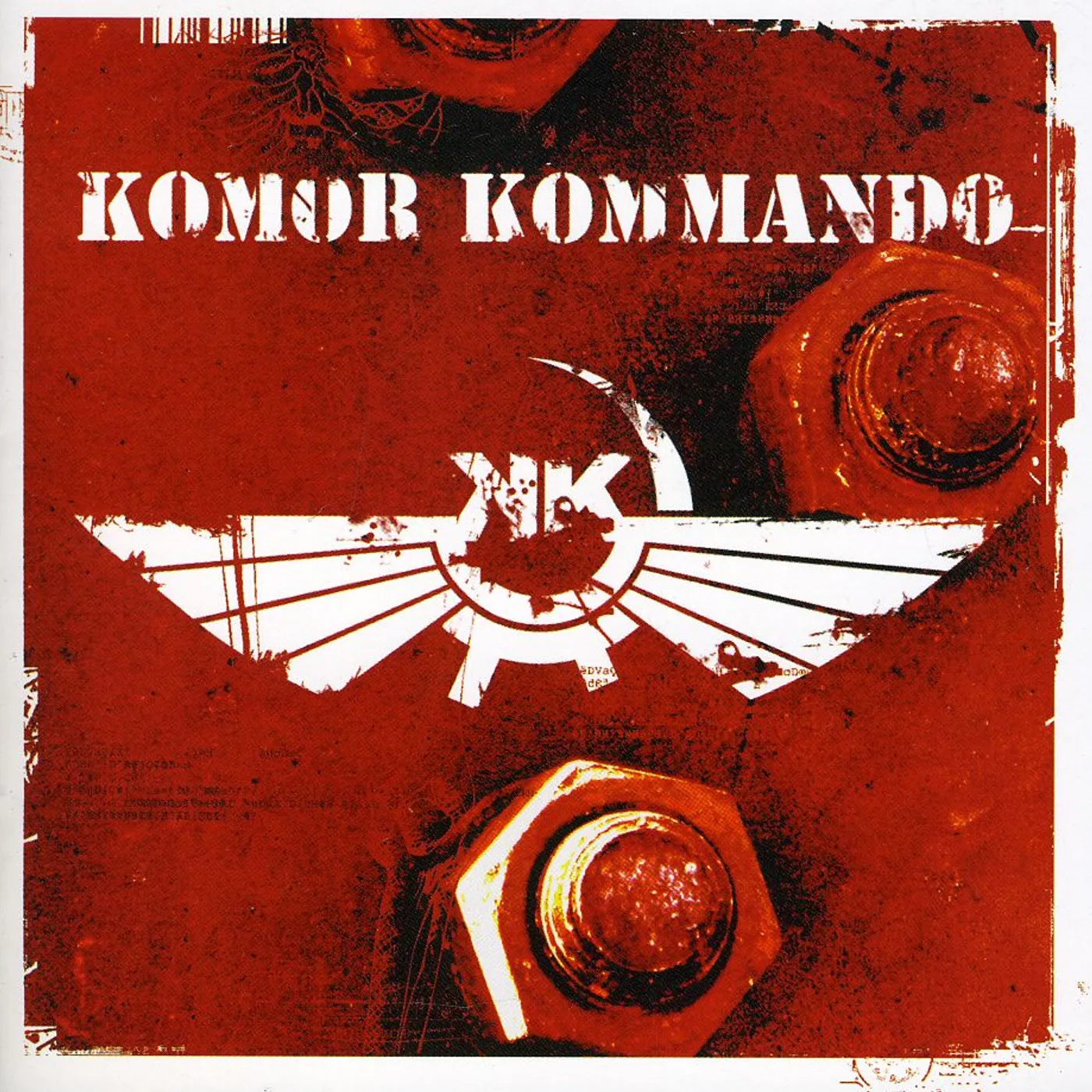 Komor Kommando OIL STEEL & RHYTHM CD