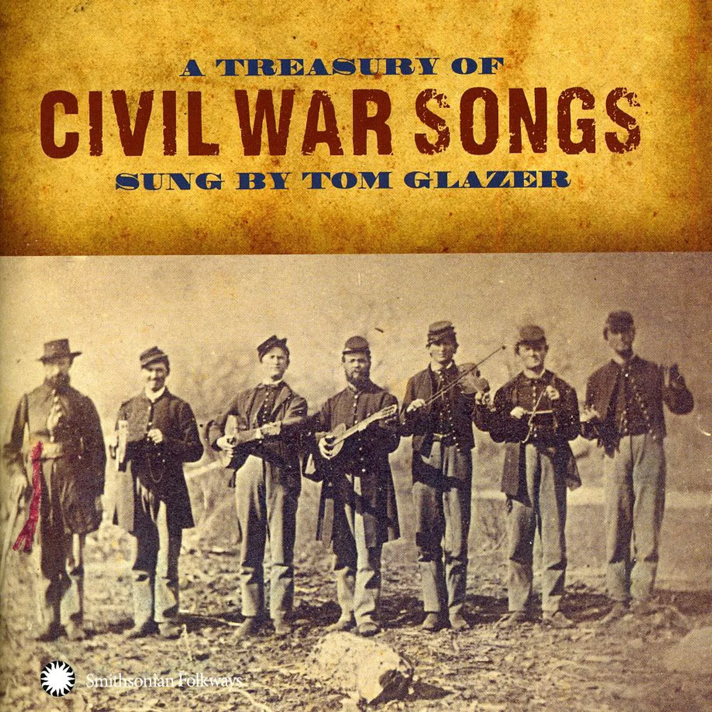 Tom Glazer TREASURY OF CIVIL WAR SONGS CD