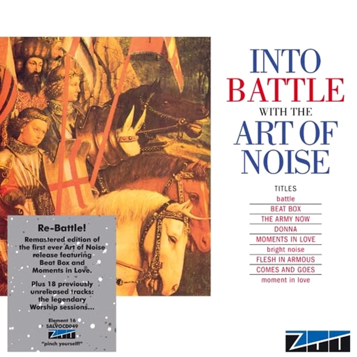 INTO BATTLE WITH THE ART OF NOISE CD