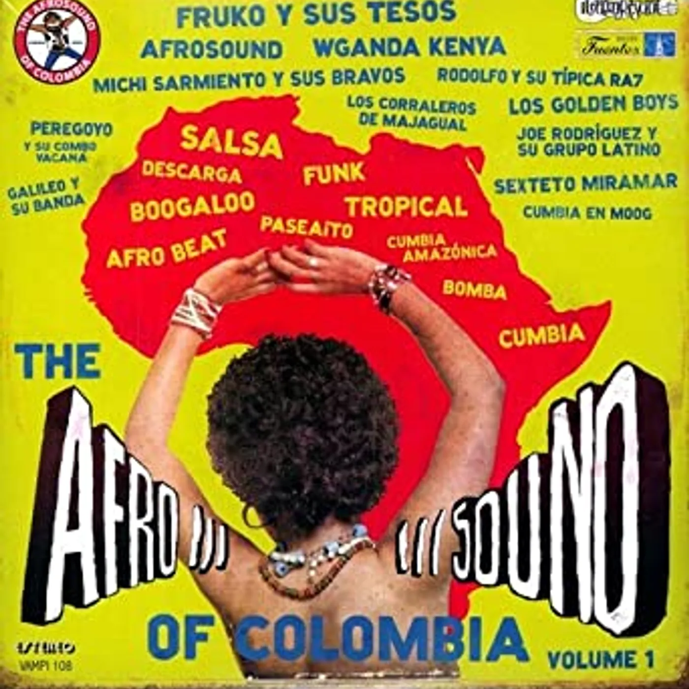 AFROSOUND OF COLOMBIA 1 / VARIOUS Vinyl Record