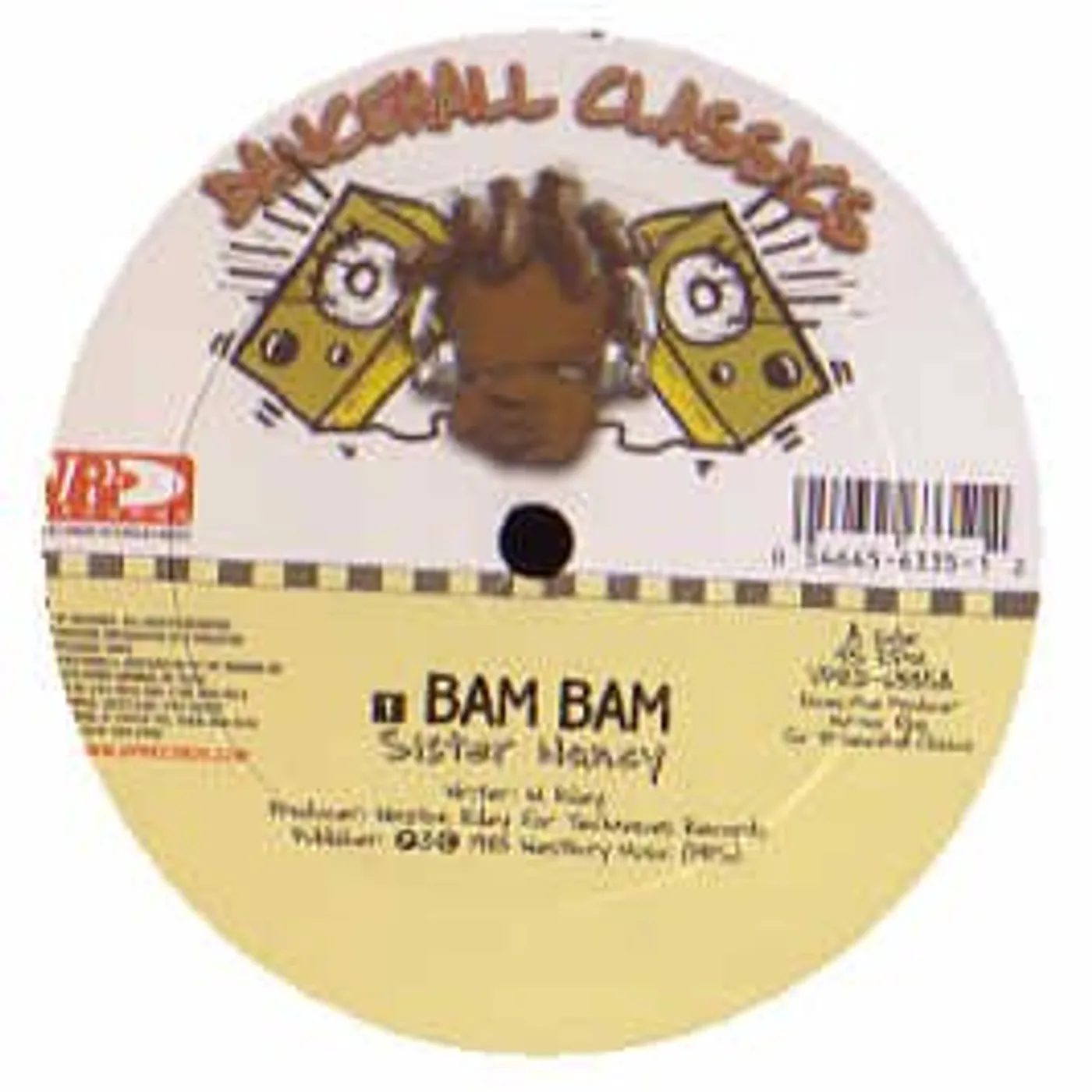 Sister Nancy Bam Bam Vinyl Record