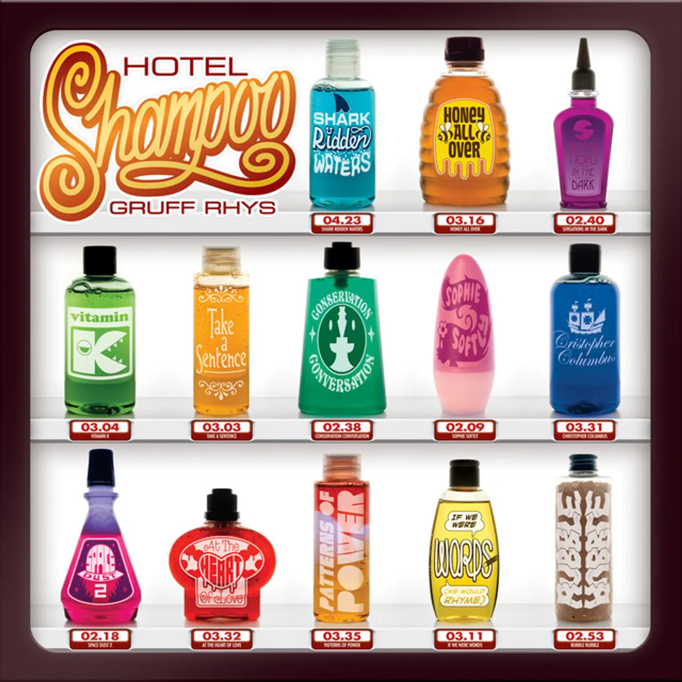Gruff Rhys HOTEL SHAMPOO CD