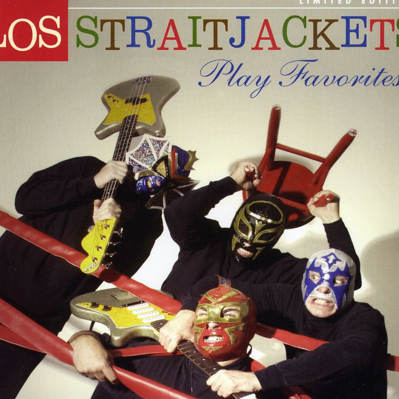 Los Straitjackets PLAY FAVORITES CD