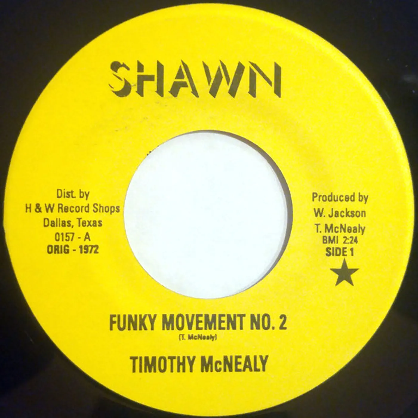 Timothy McNealy FUNKY MOVEMENT NO. 2 / SAGITTA Vinyl Record