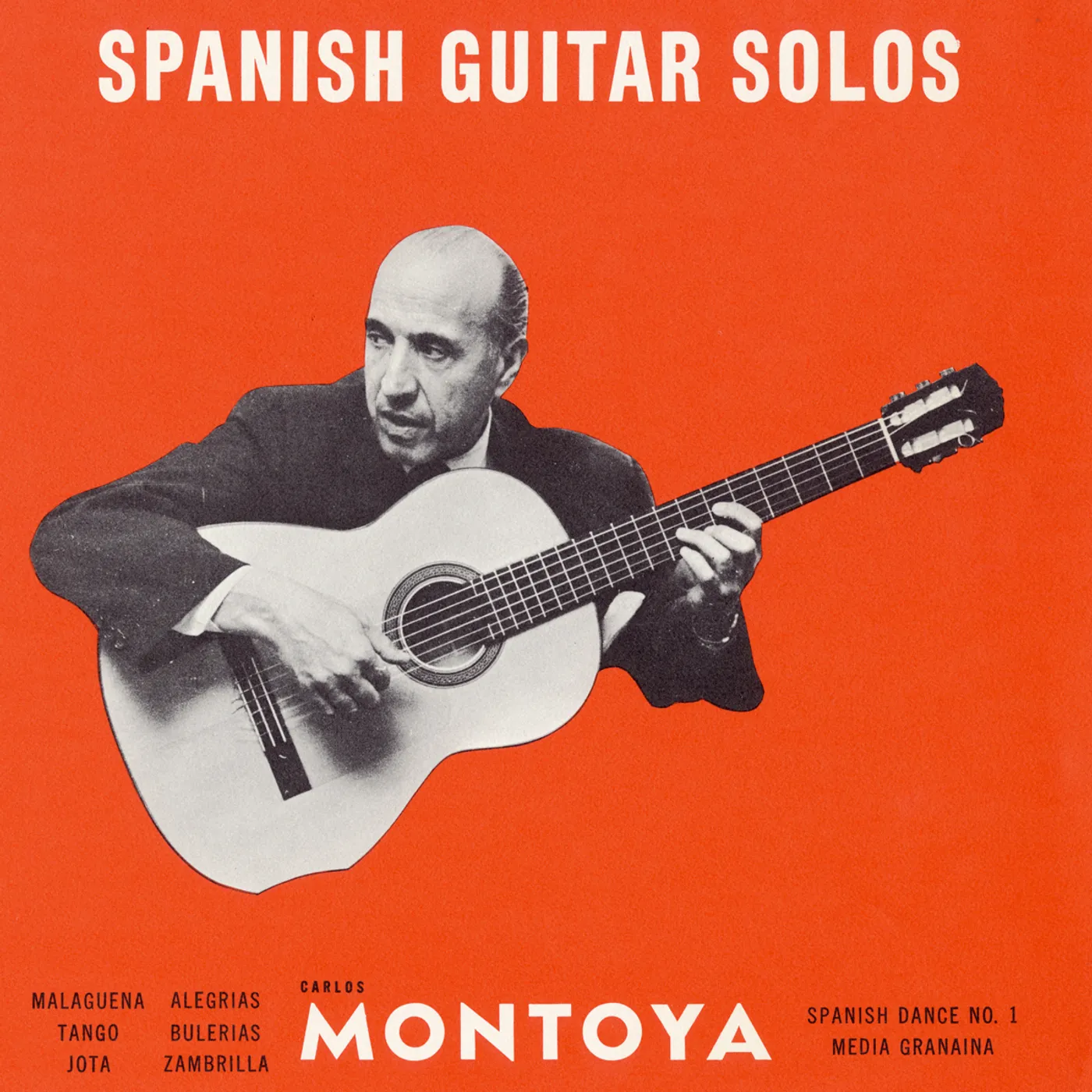 Carlos Montoya SPANISH GUITAR SOLOS CD