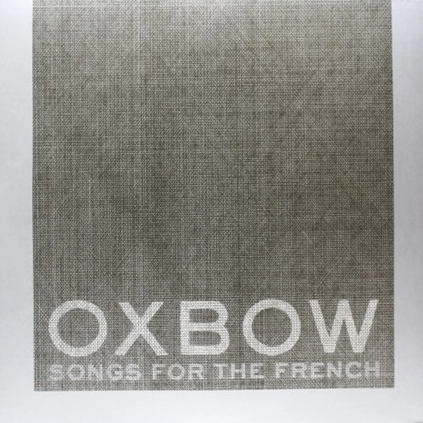 Oxbow SONGS FOR THE FRENCH 12 Vinyl Record