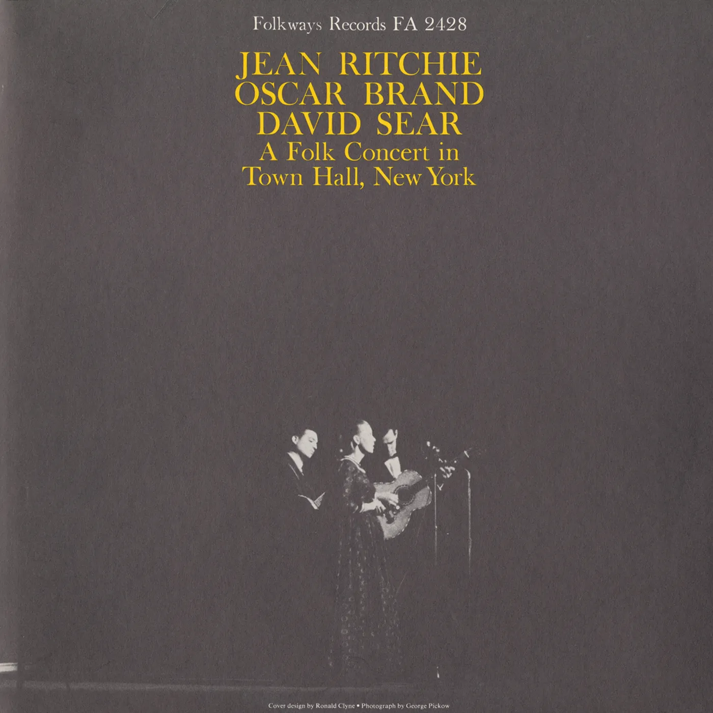 Jean Ritchie A FOLK CONCERT IN TOWN HALL NE CD