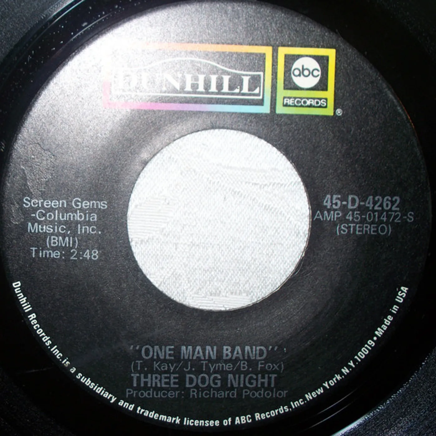 Three Dog Night ONE MAN BAND (Vinyl)