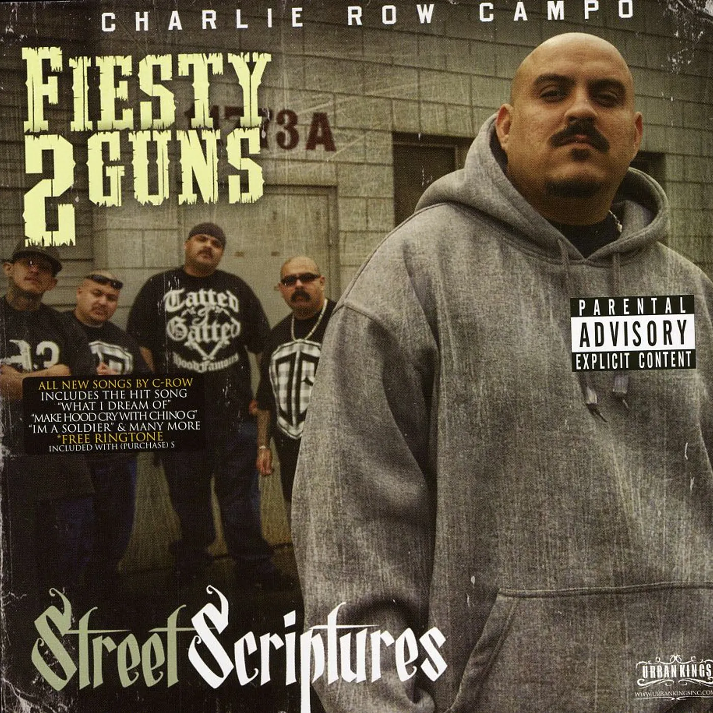 Charlie Row Campo STREET SCRIPTURES CD