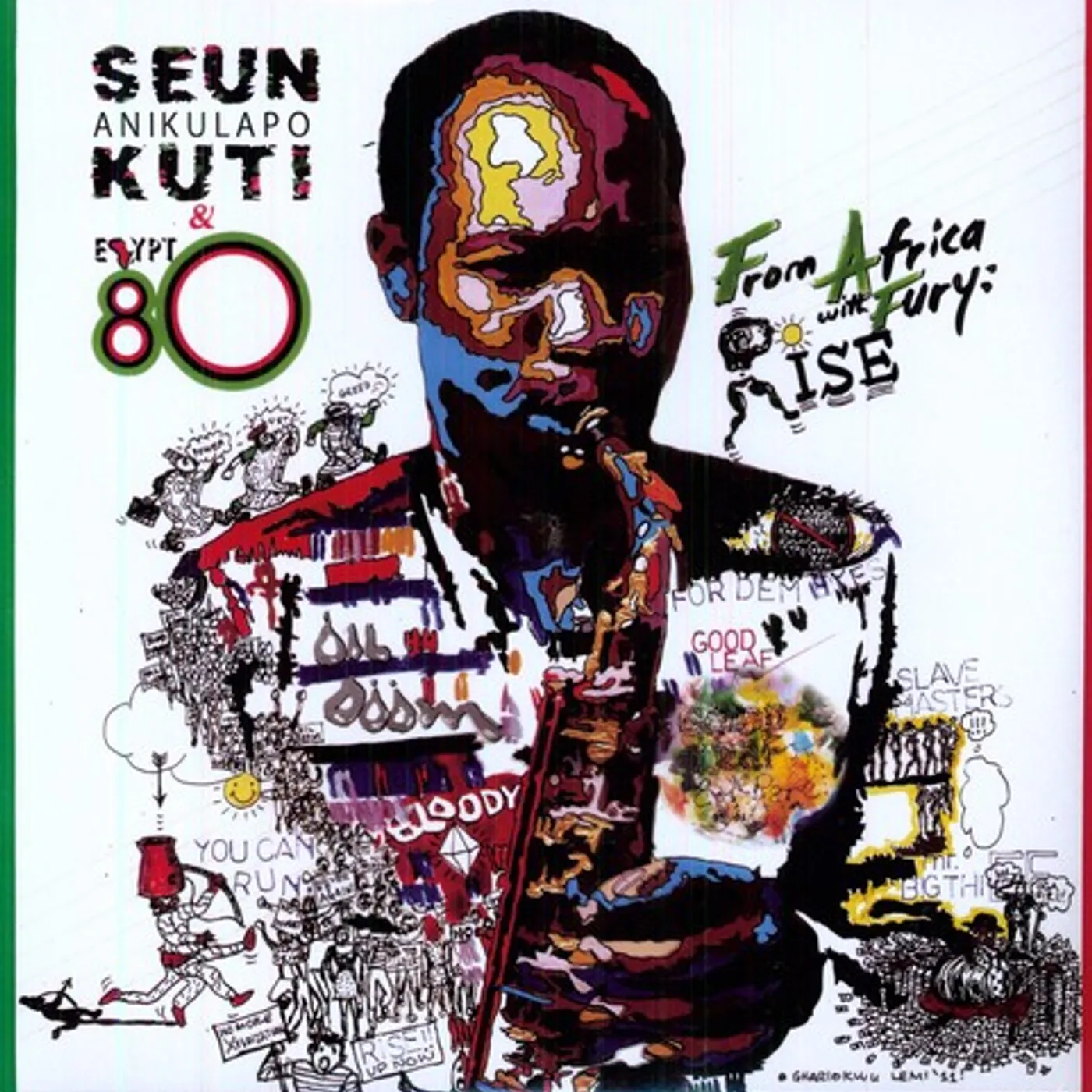 Seun Anikulapo Kuti / Egypt 80 FROM AFRICA WITH FURY: RISE Vinyl Record