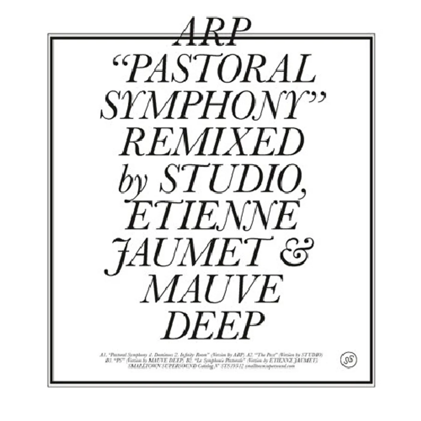 Arp PASTORAL SYMPHONY Vinyl Record