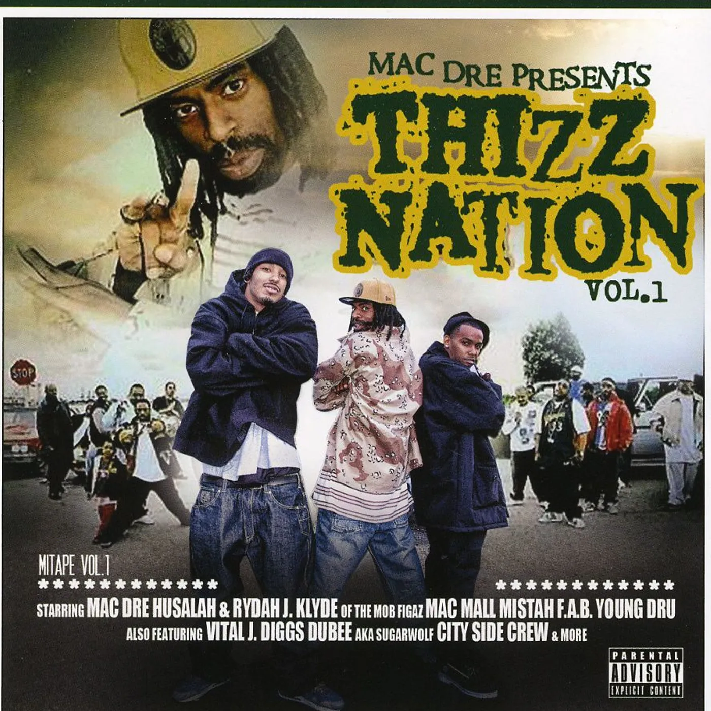 Mac Dre THIZZ NATION 1 CD