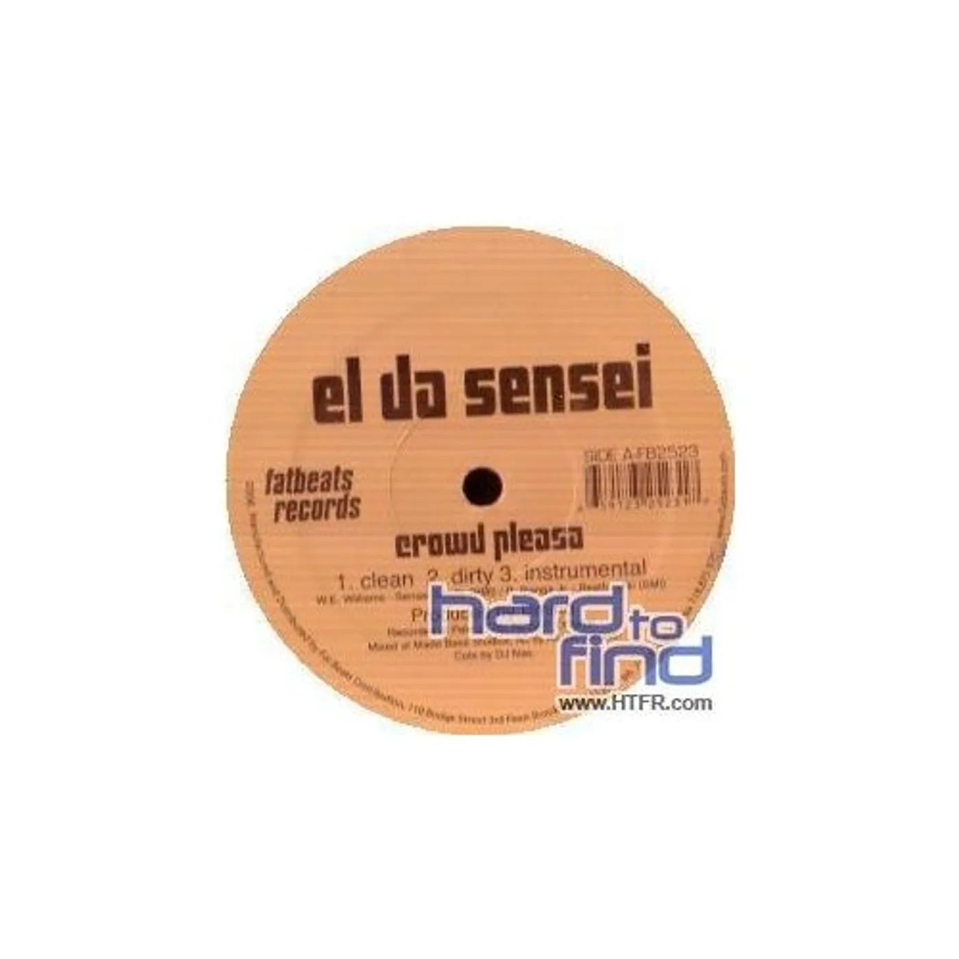 El Da Sensei CROWD PLEASA Vinyl Record