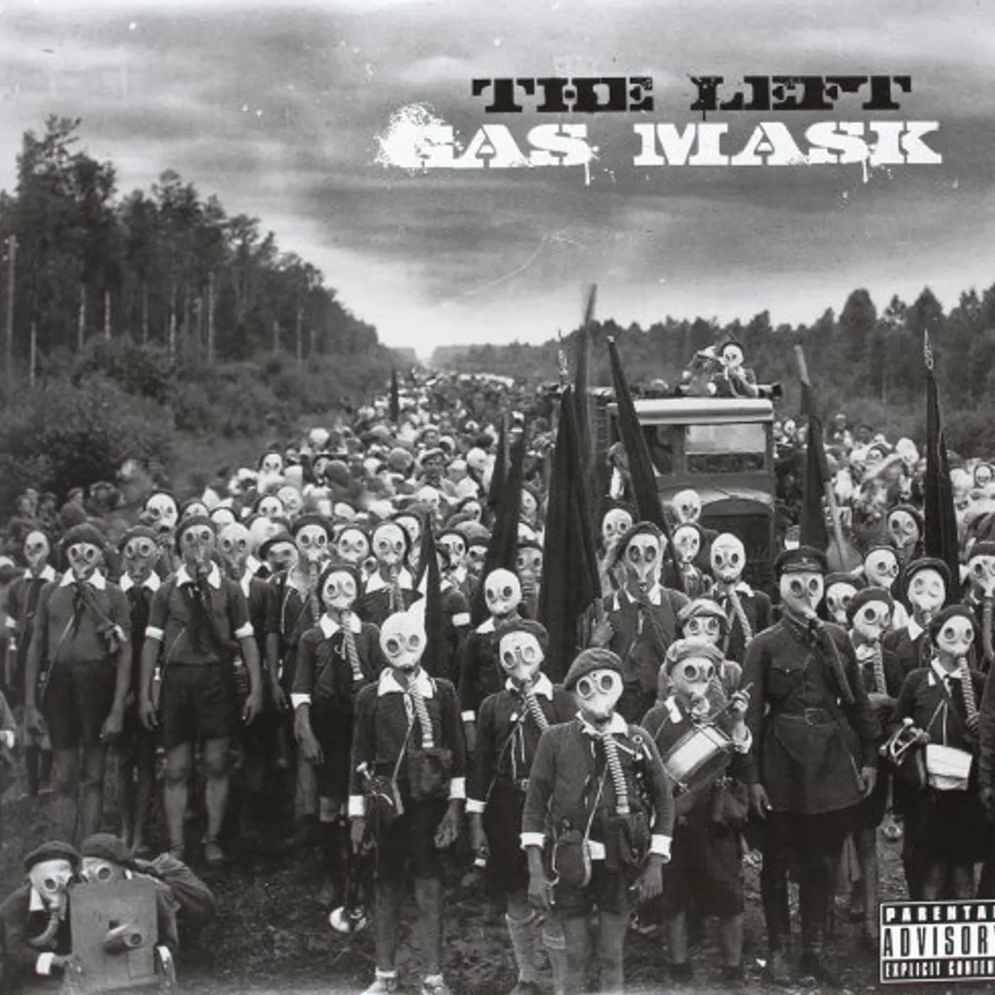 Left GAS MASK Vinyl Record