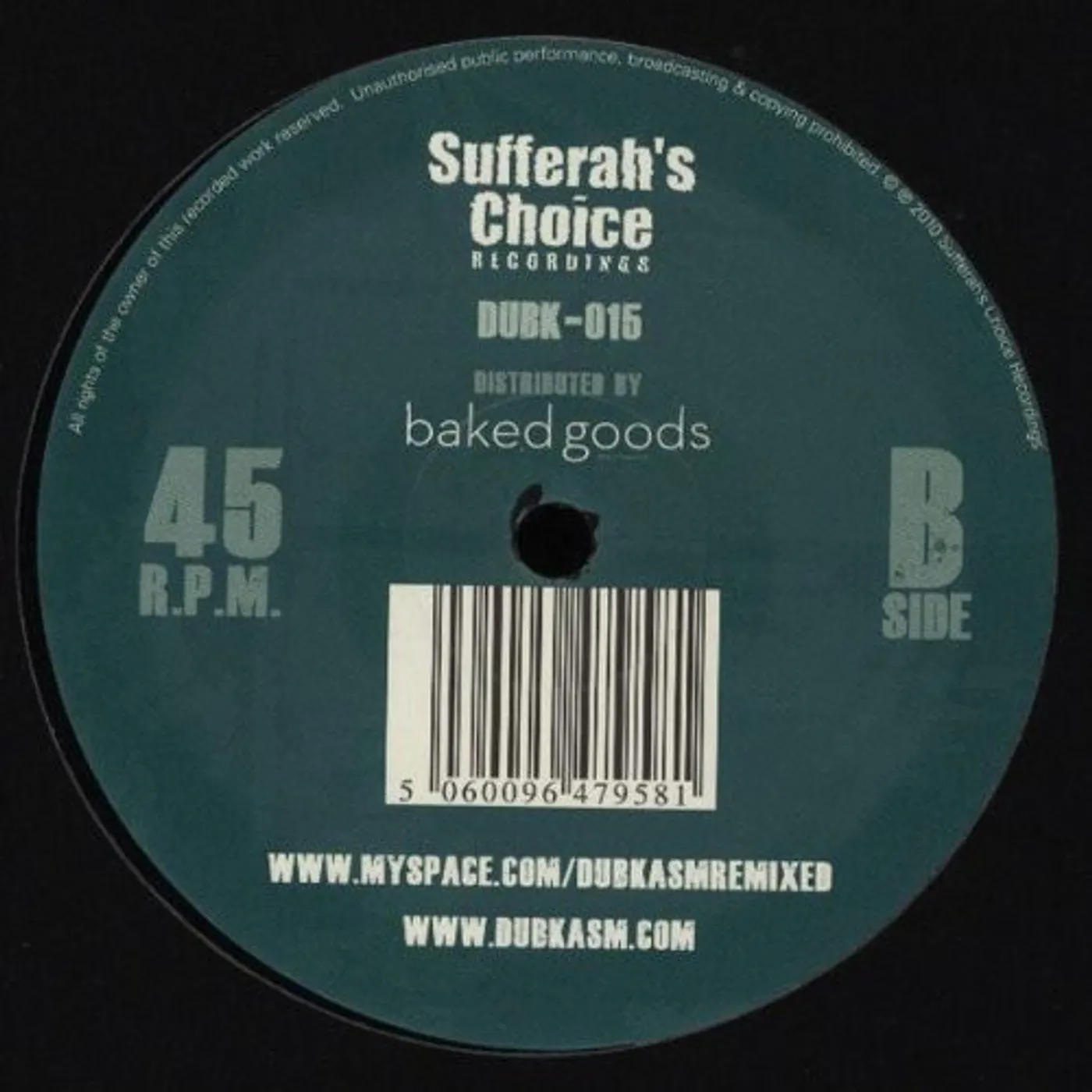 Dubkasm REMIXED PART 3 Vinyl Record