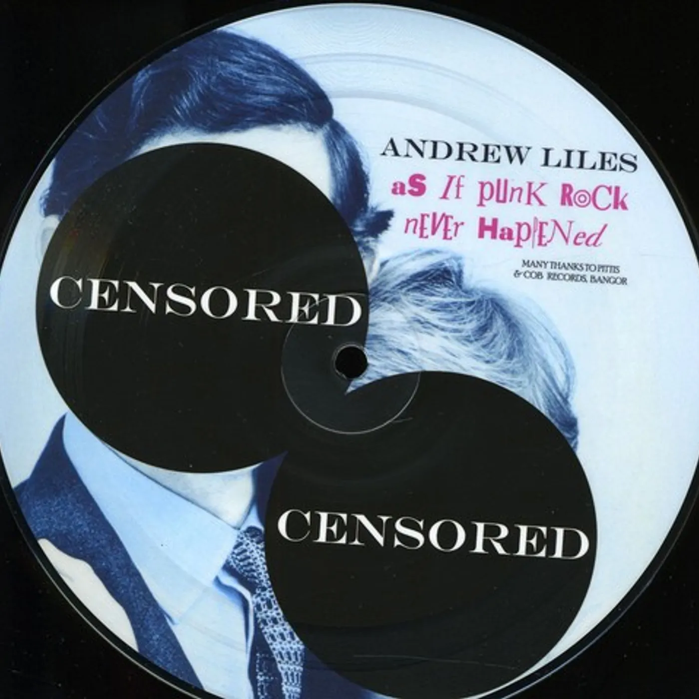 Andrew Liles AS IF PUNK ROCK NEVER HAPPENED Vinyl Record