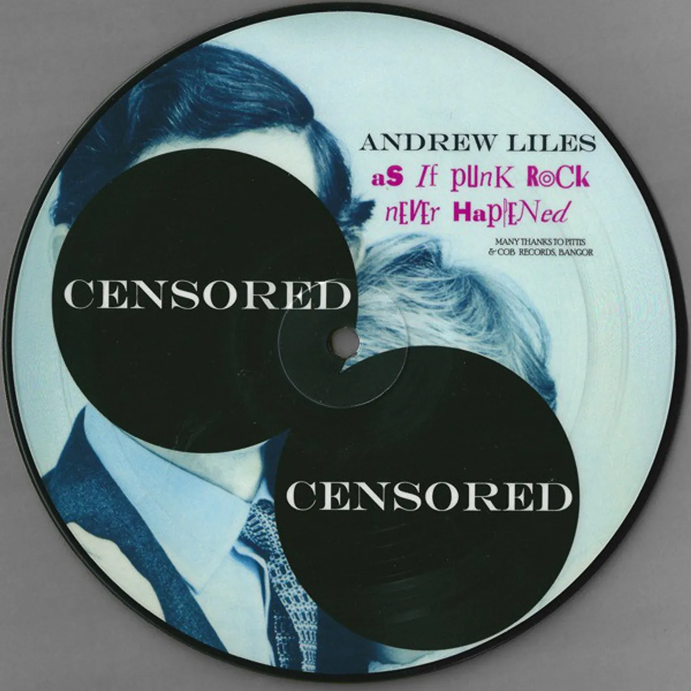 Andrew Liles AS IF PUNK ROCK NEVER HAPPENED Vinyl Record