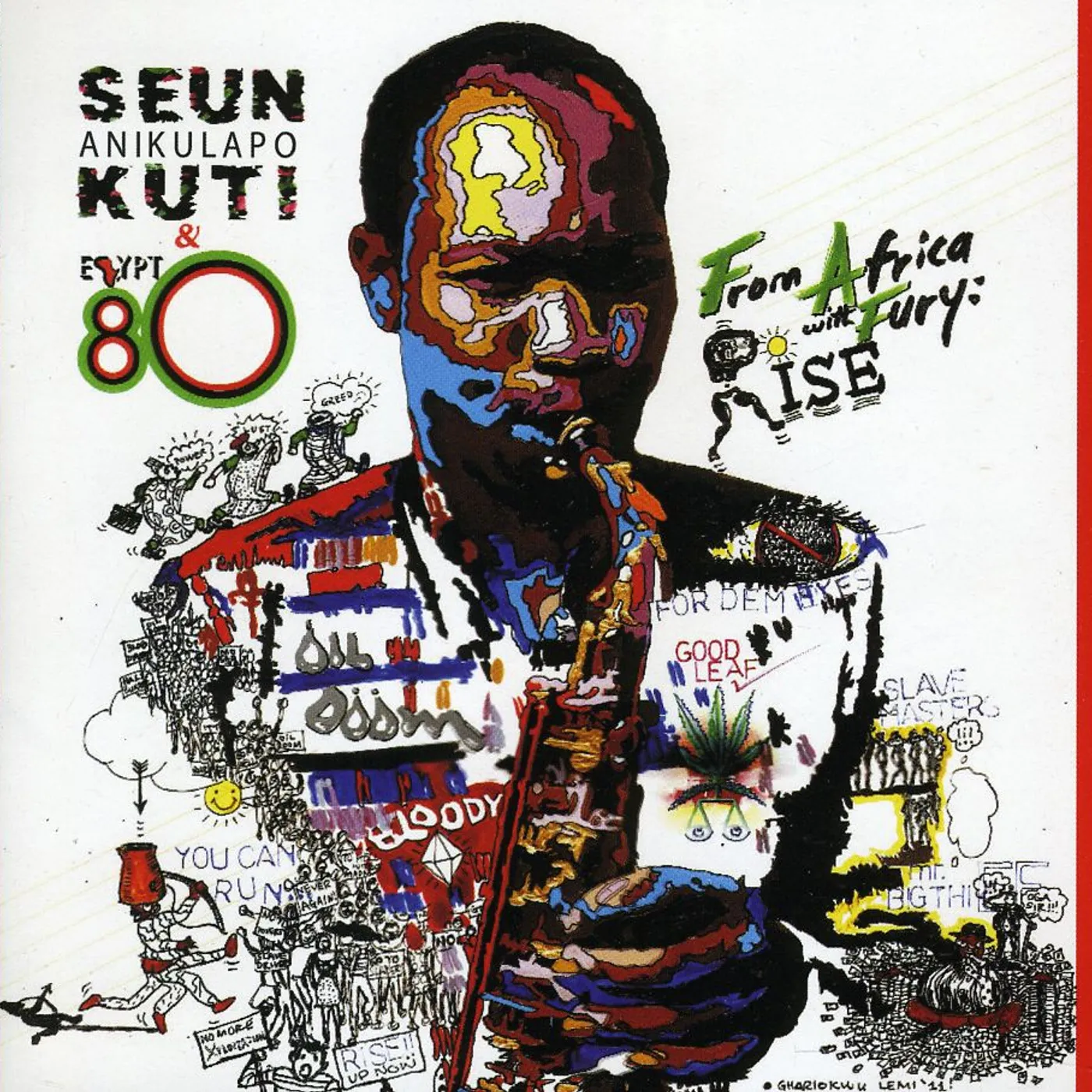 Seun Kuti & Egypt 80 FROM AFRICA WITH FURY: RISE CD