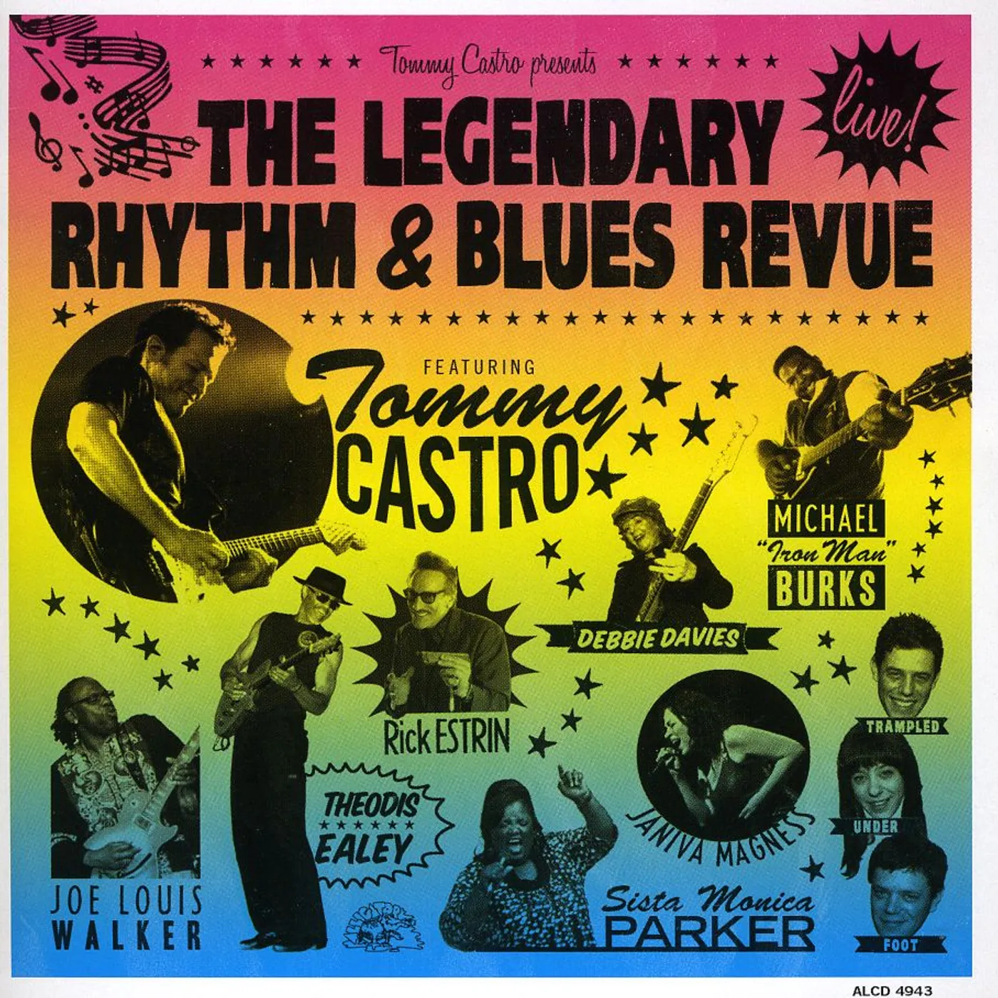 Tommy Castro PRESENTS THE LEGENDARY RHYTHM & BLUES REVUE: LIVE CD