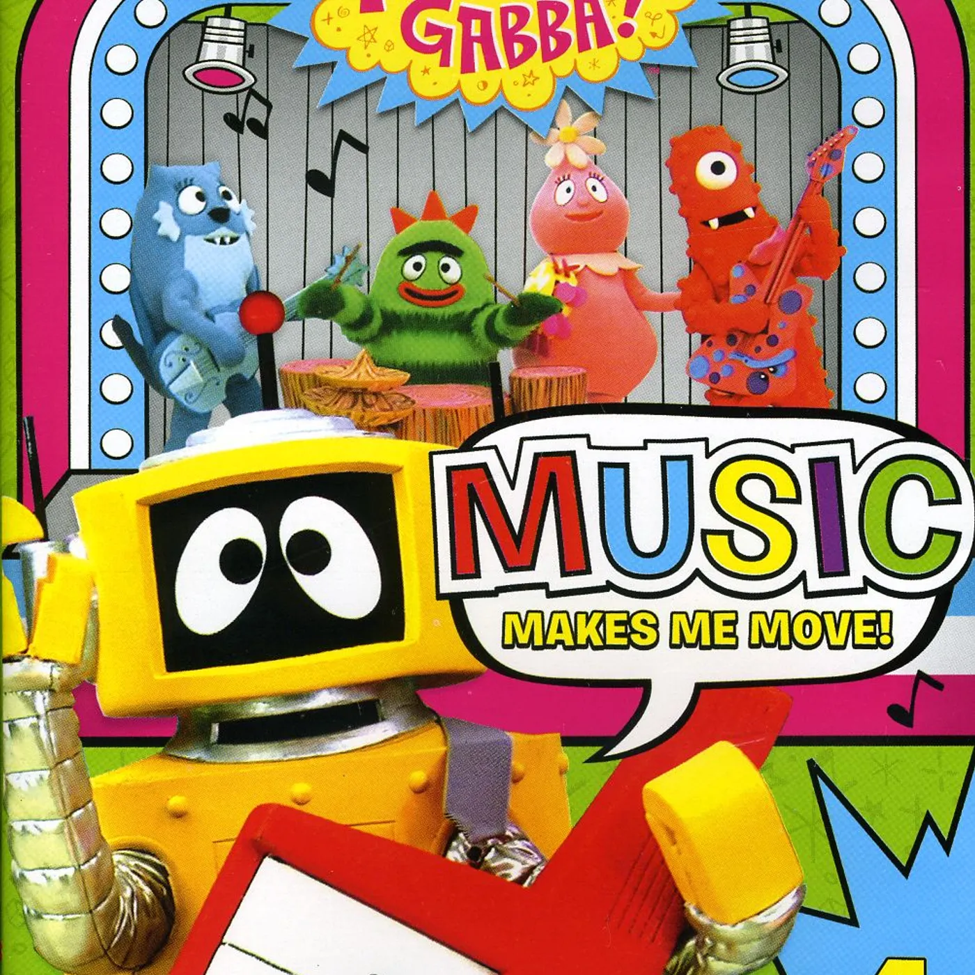 Yo Gabba Gabba MUSIC MAKES ME MOVE DVD
