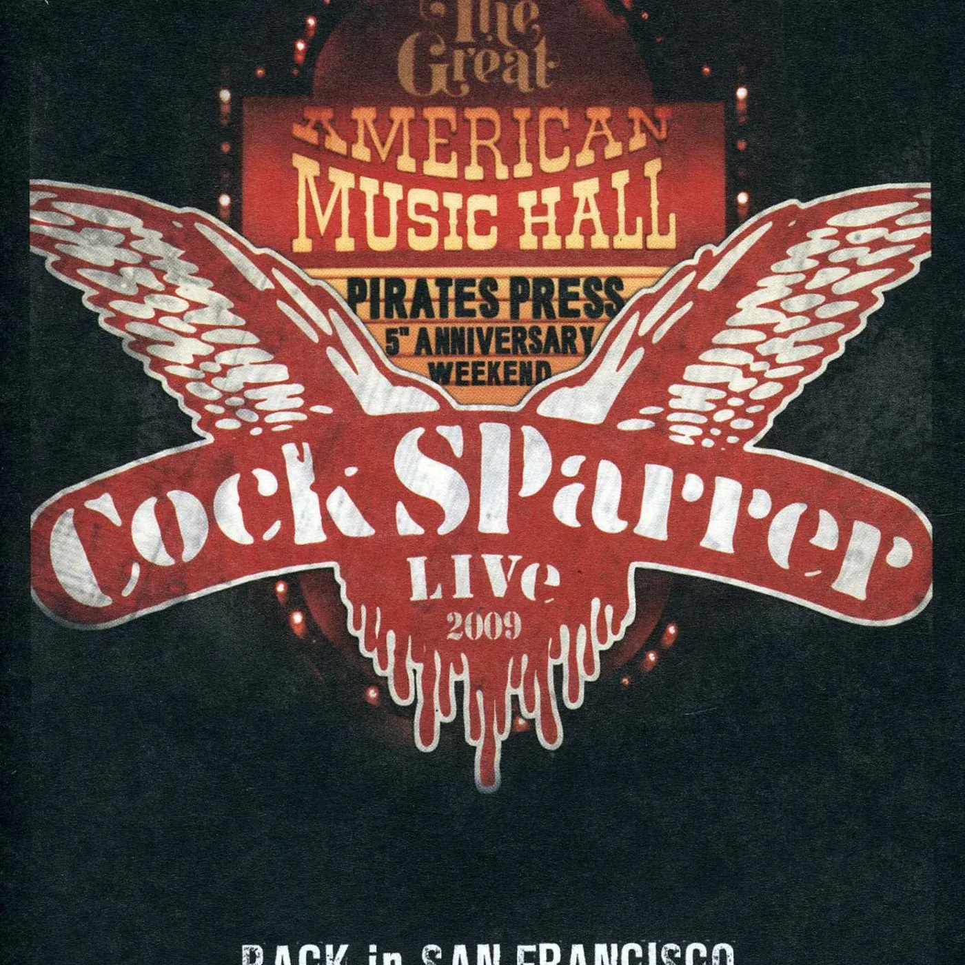 Cock Sparrer BACK IN SF 2009 CD