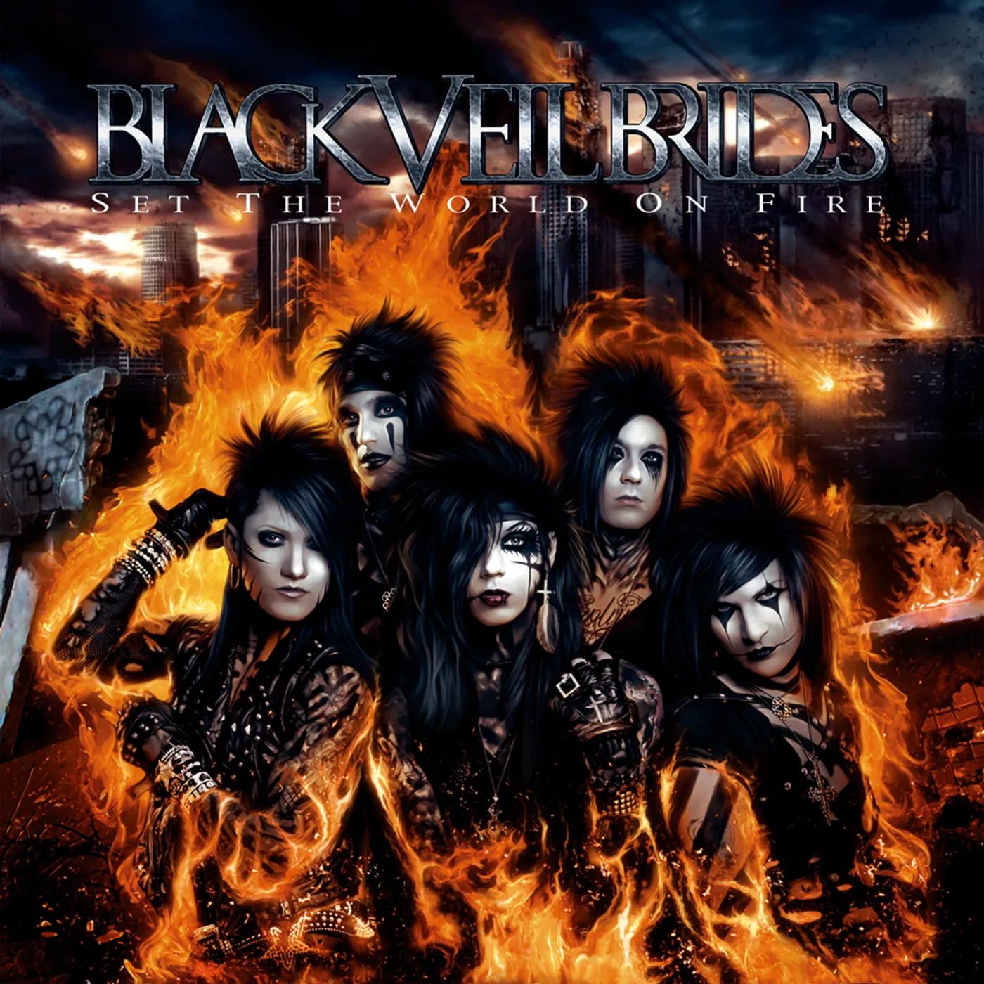 Black Veil Brides SET THE WORLD ON FIRE CD