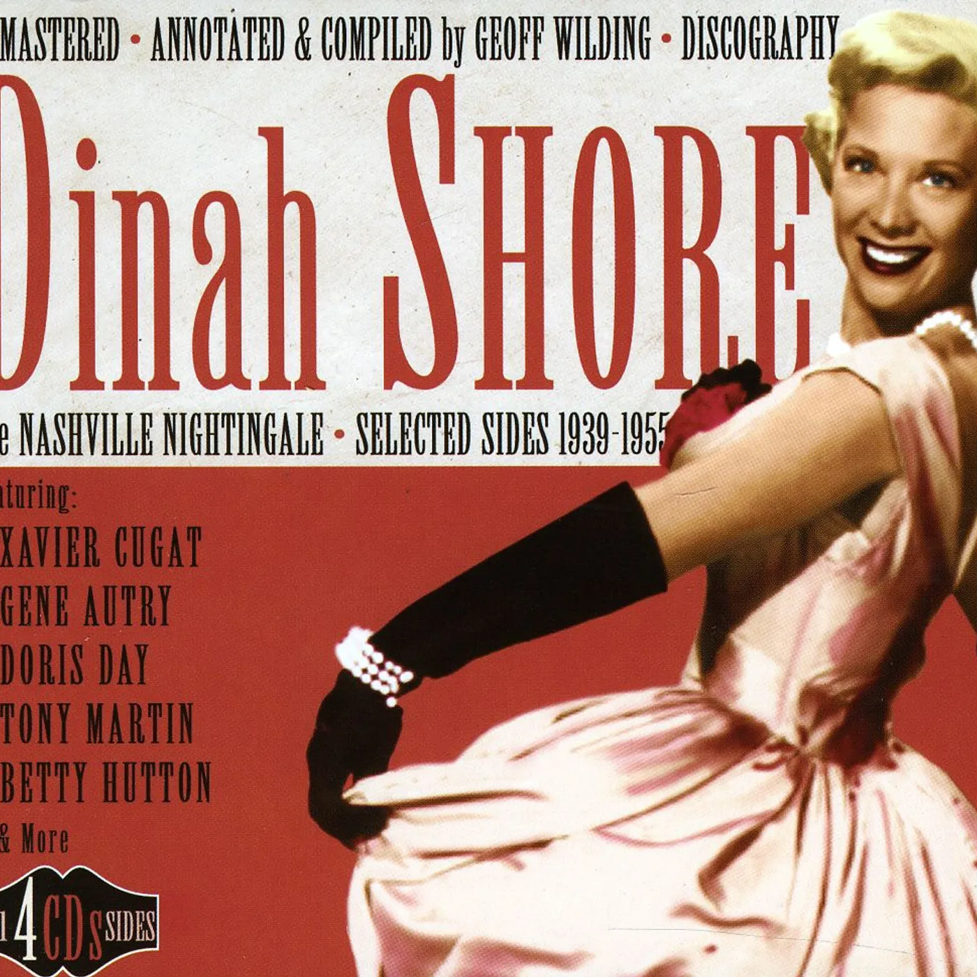Dinah Shore NASHVILLE NIGHTINGALE CD