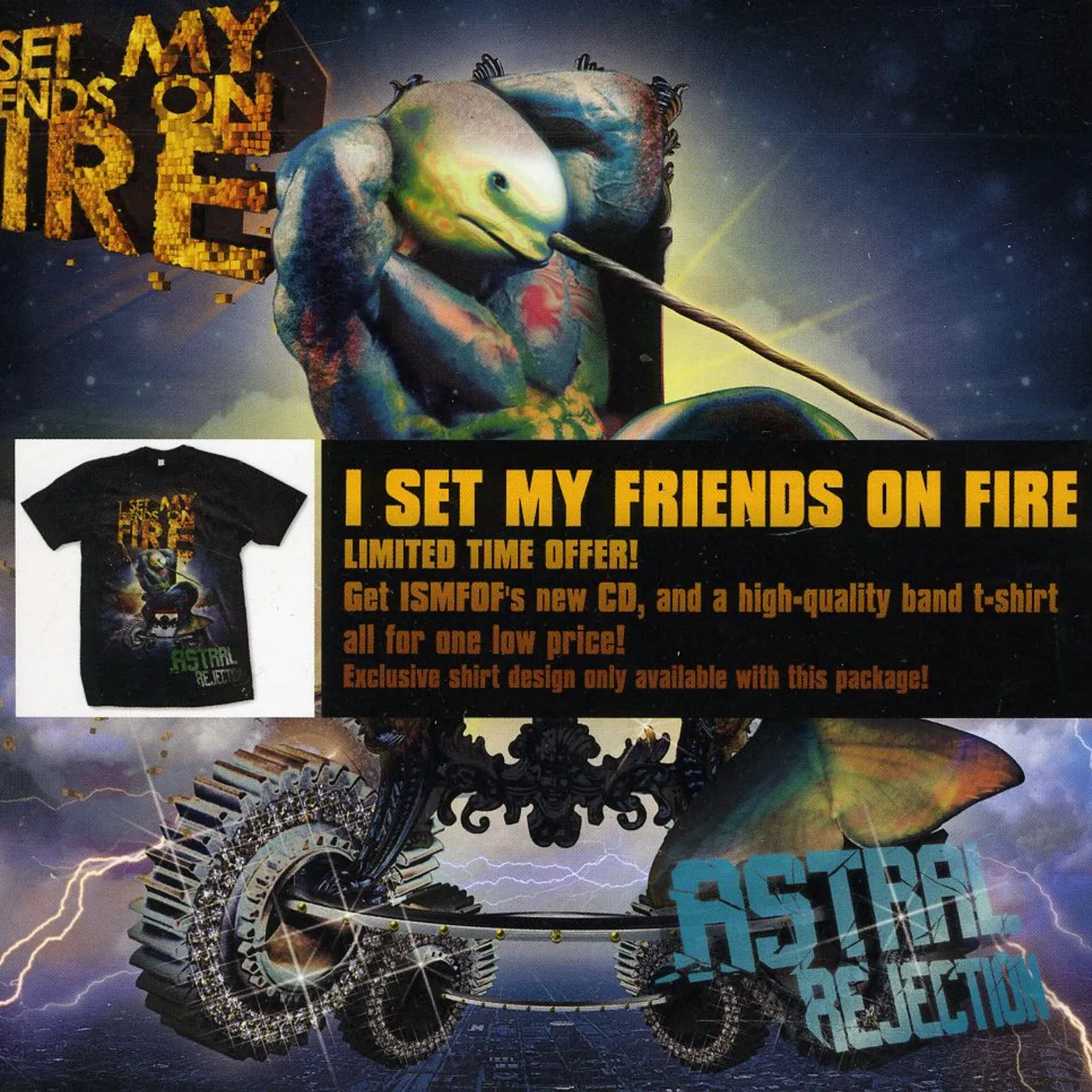 I Set My Friends On Fire ASTRAL REJECTION CD