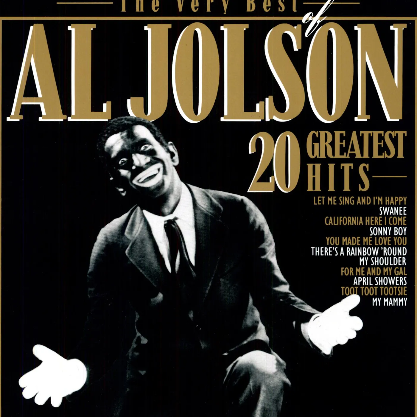 Al Jolson VERY BEST OF Vinyl Record