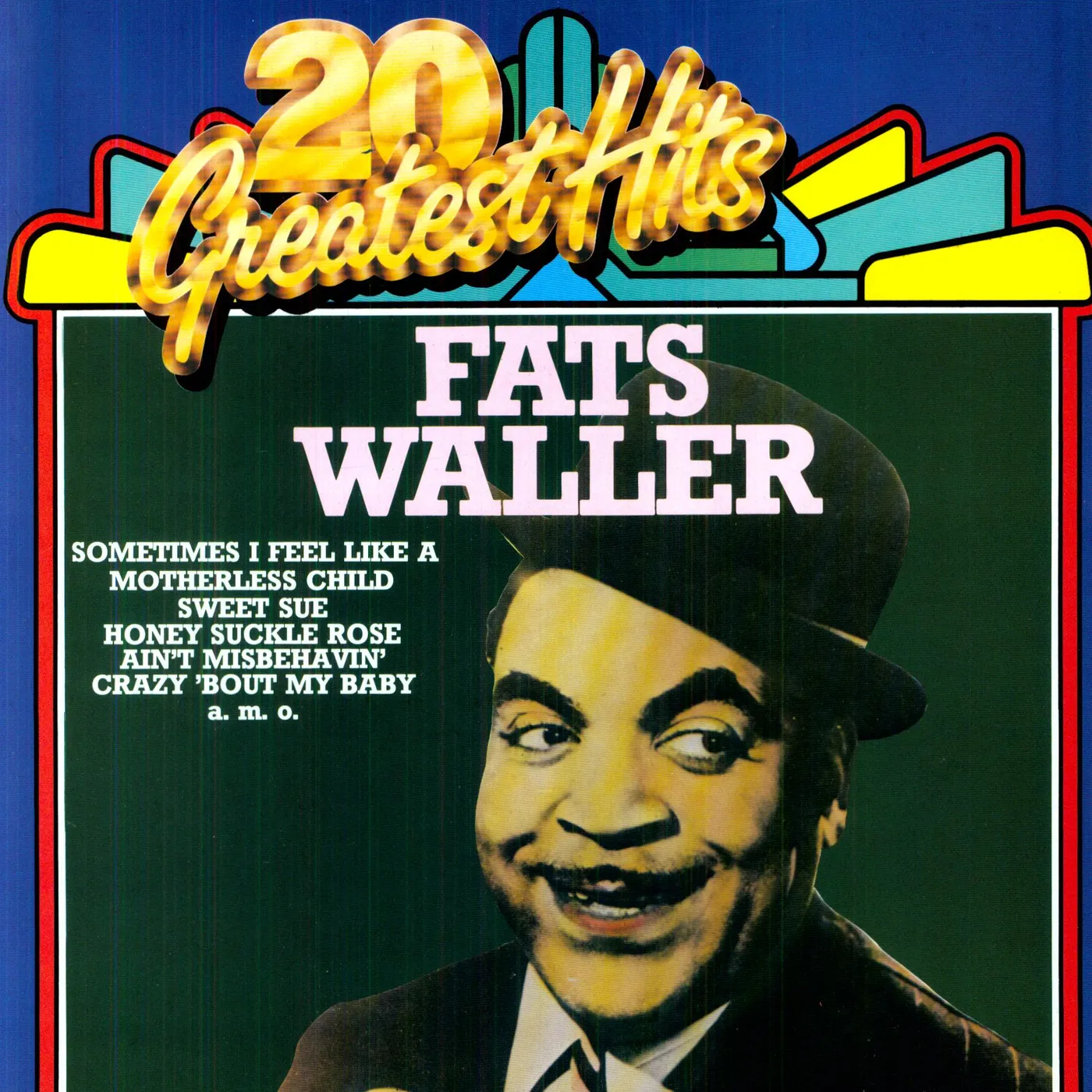 Fats Waller 20 GREATEST HITS Vinyl Record