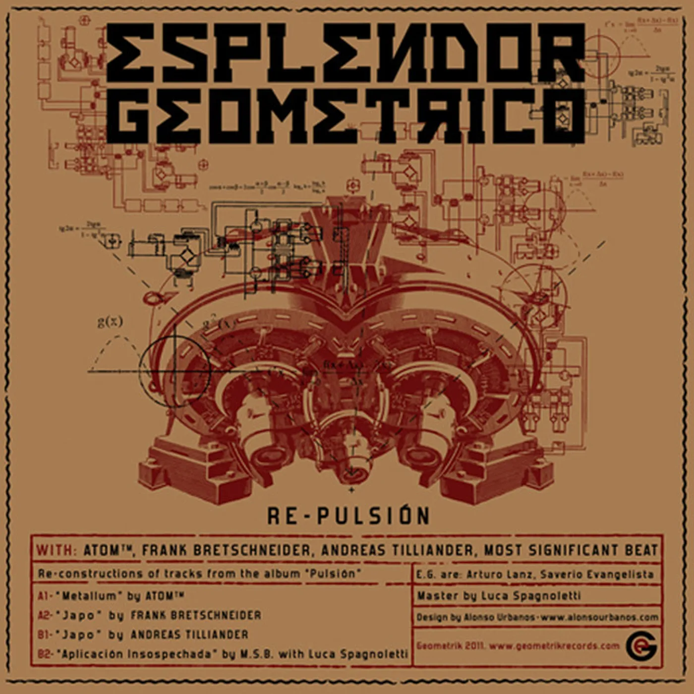 Esplendor Geométrico RE-PULSION Vinyl Record