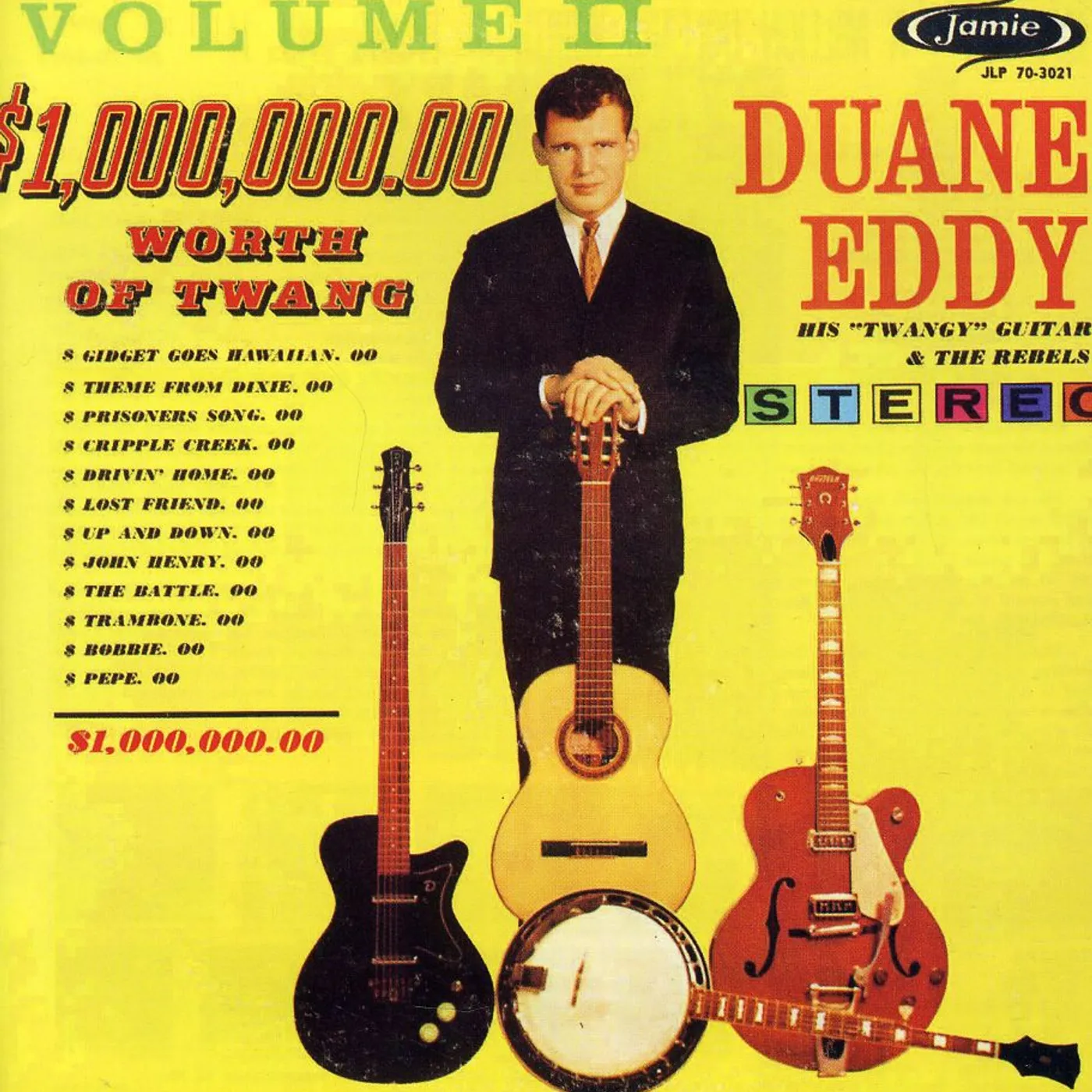 Eddy Duane $1 000 000.00 WORTH OF TWANG 2 CD