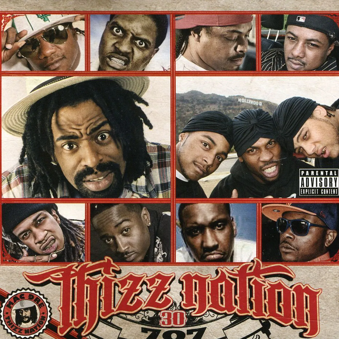 Mac Dre THIZZ NATION 30: STARRING (707) CD
