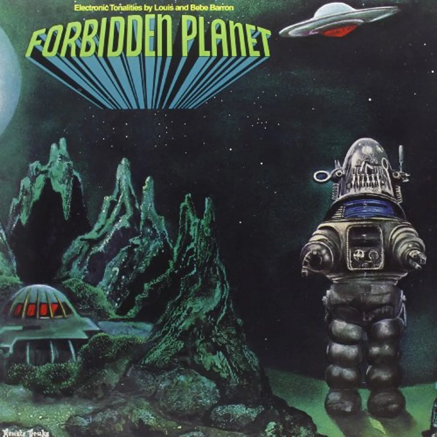 Louis Barron FORBIDDEN PLANET / Original Soundtrack Vinyl Record