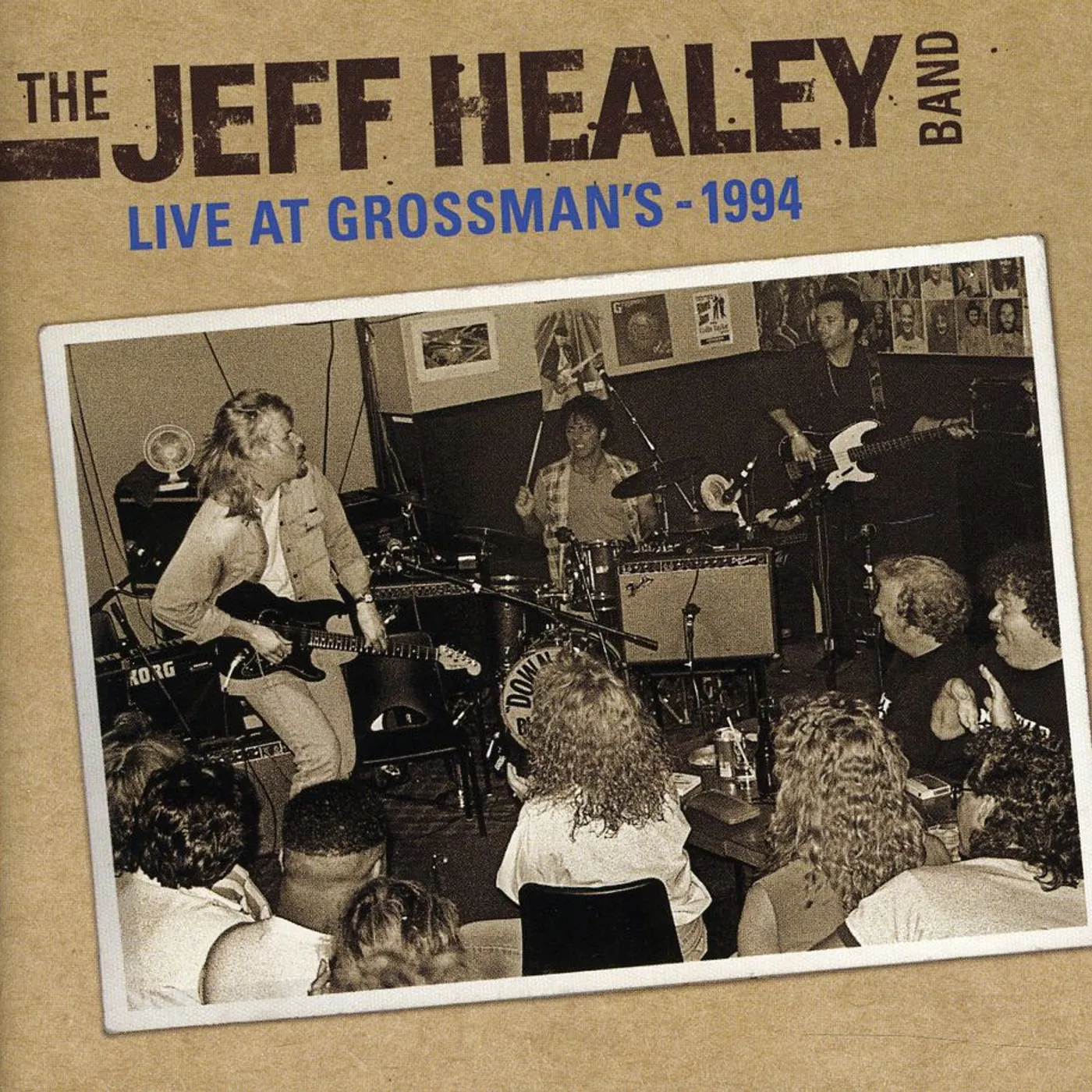 Jeff Healey LIVE AT GROSSMANS 1994 CD