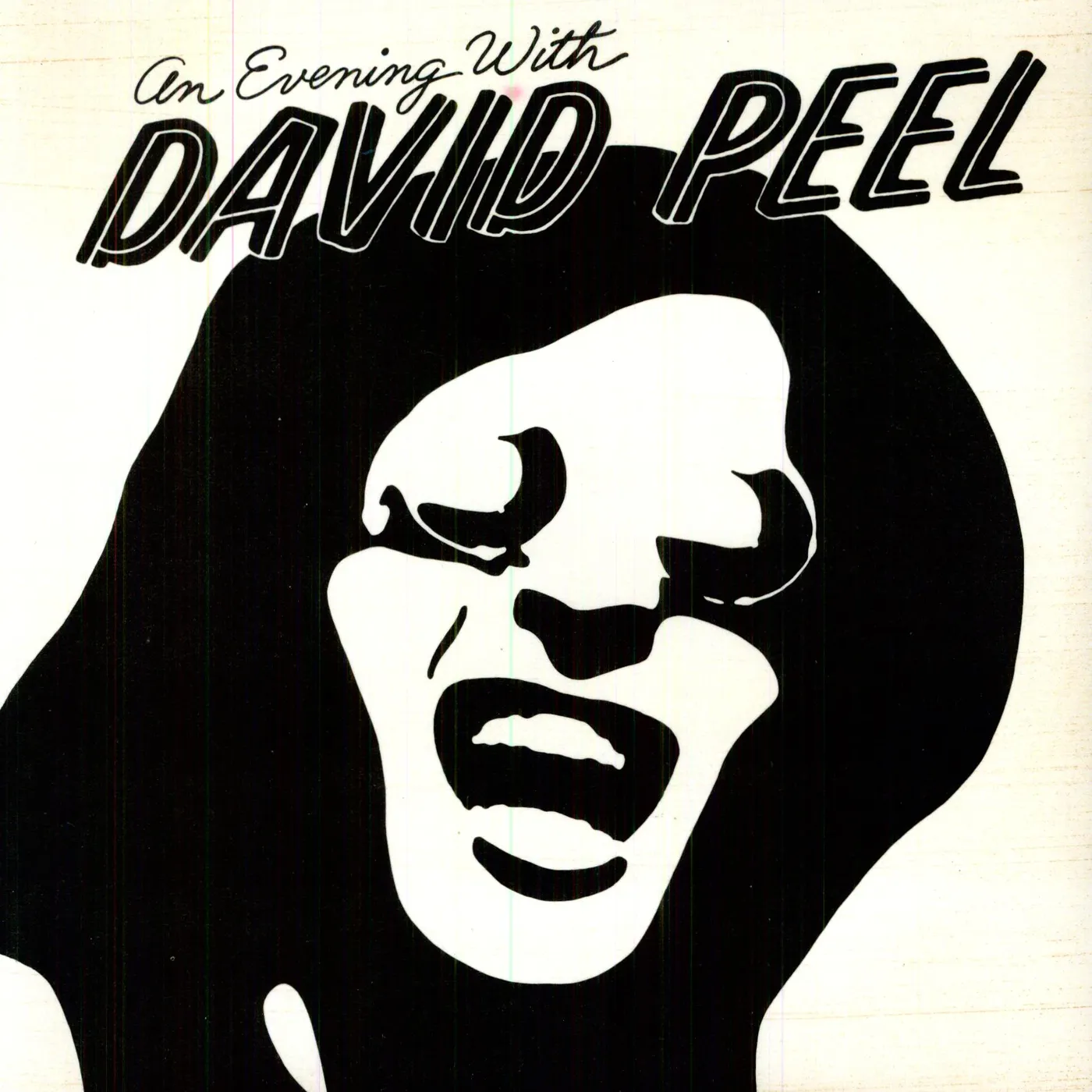 David Peel AN EVENING WITH Vinyl Record